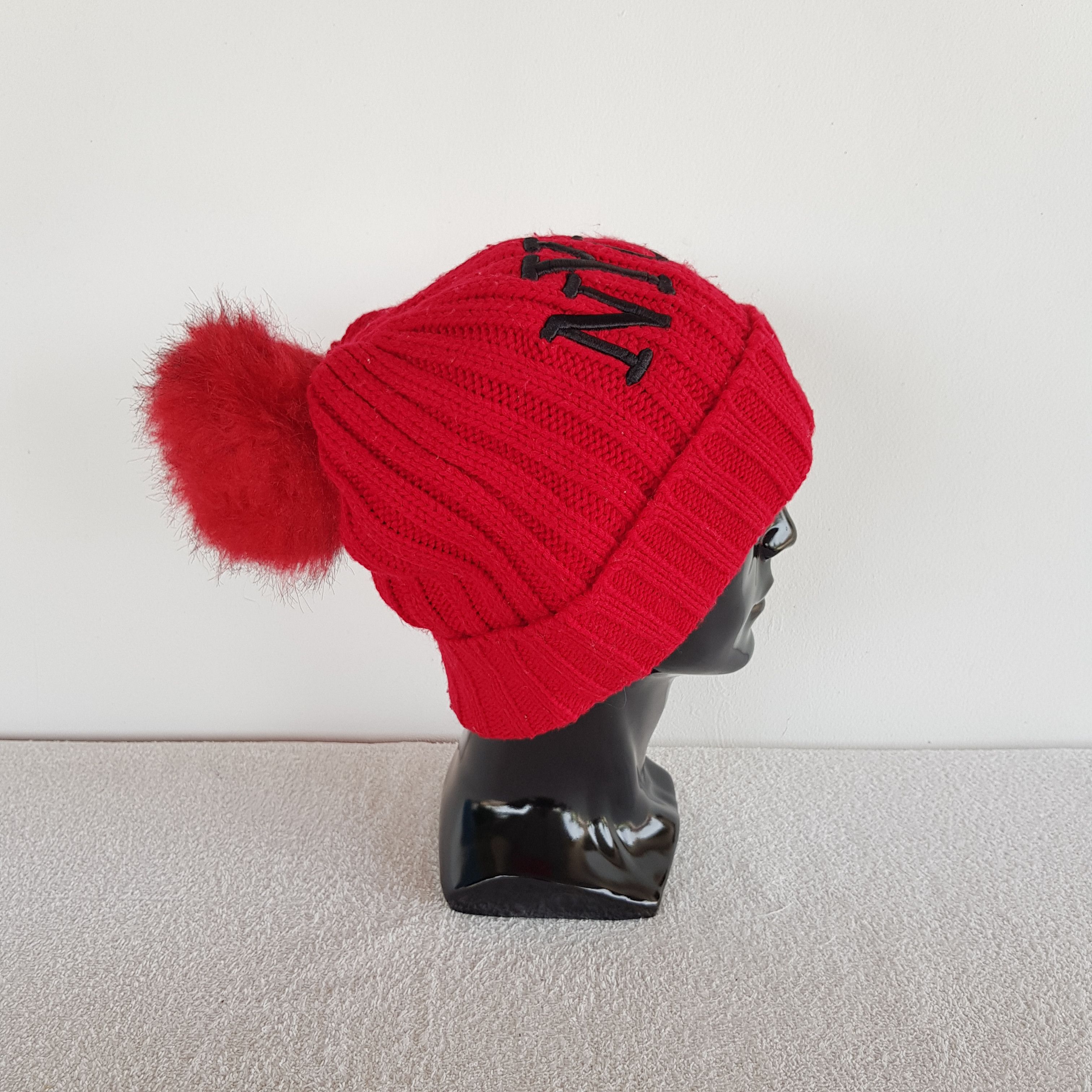 Japanese Brand × Vintage NYC Hats Knitted Crochet Beanie Snow Cap Hats - AC10686. Size ONE SIZE - 3 Thumbnail