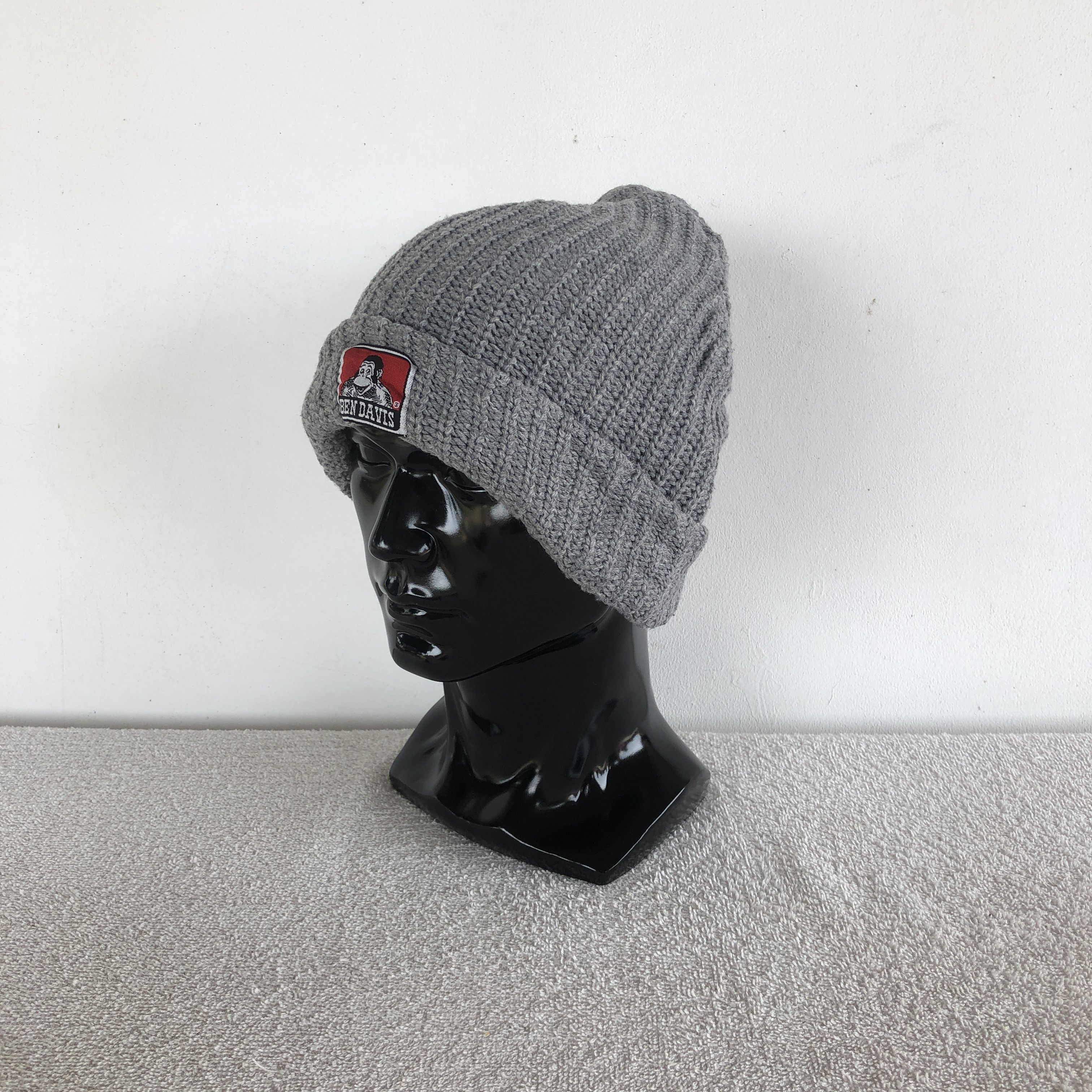 Japanese Brand × Vintage Vintage Ben Davis Hats Knitted Snow Caps Japanese Beanie Size ONE SIZE - 2 Thumbnail