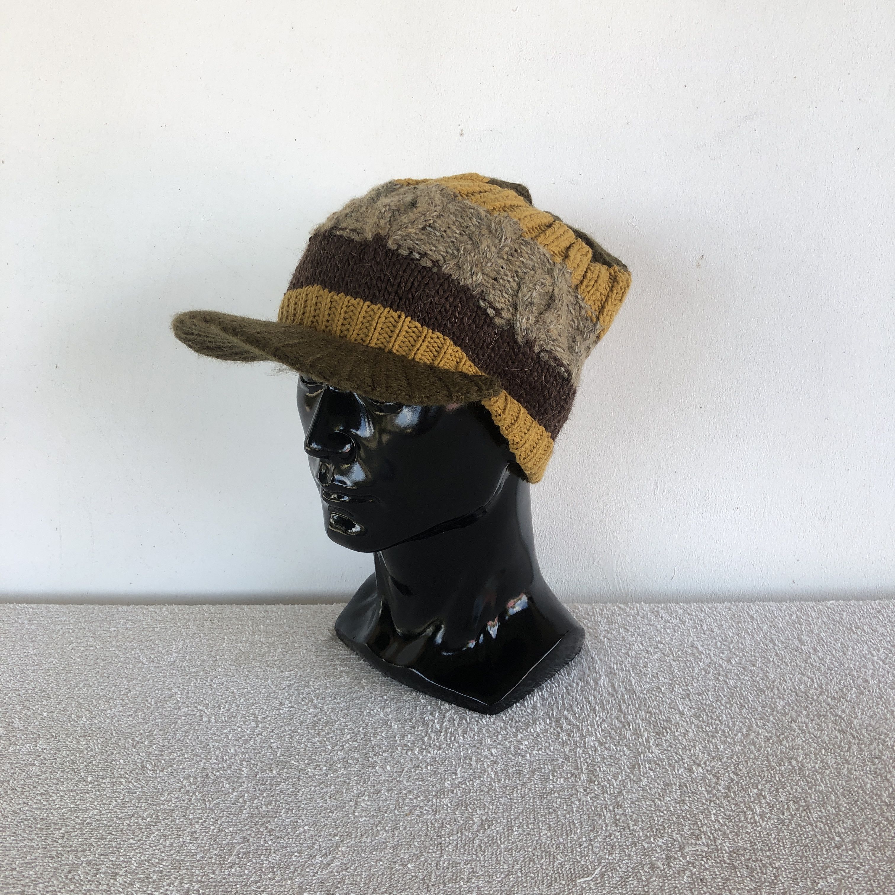 Vintage Multi Color Hats Unknown Snow Caps Japanese Beanie