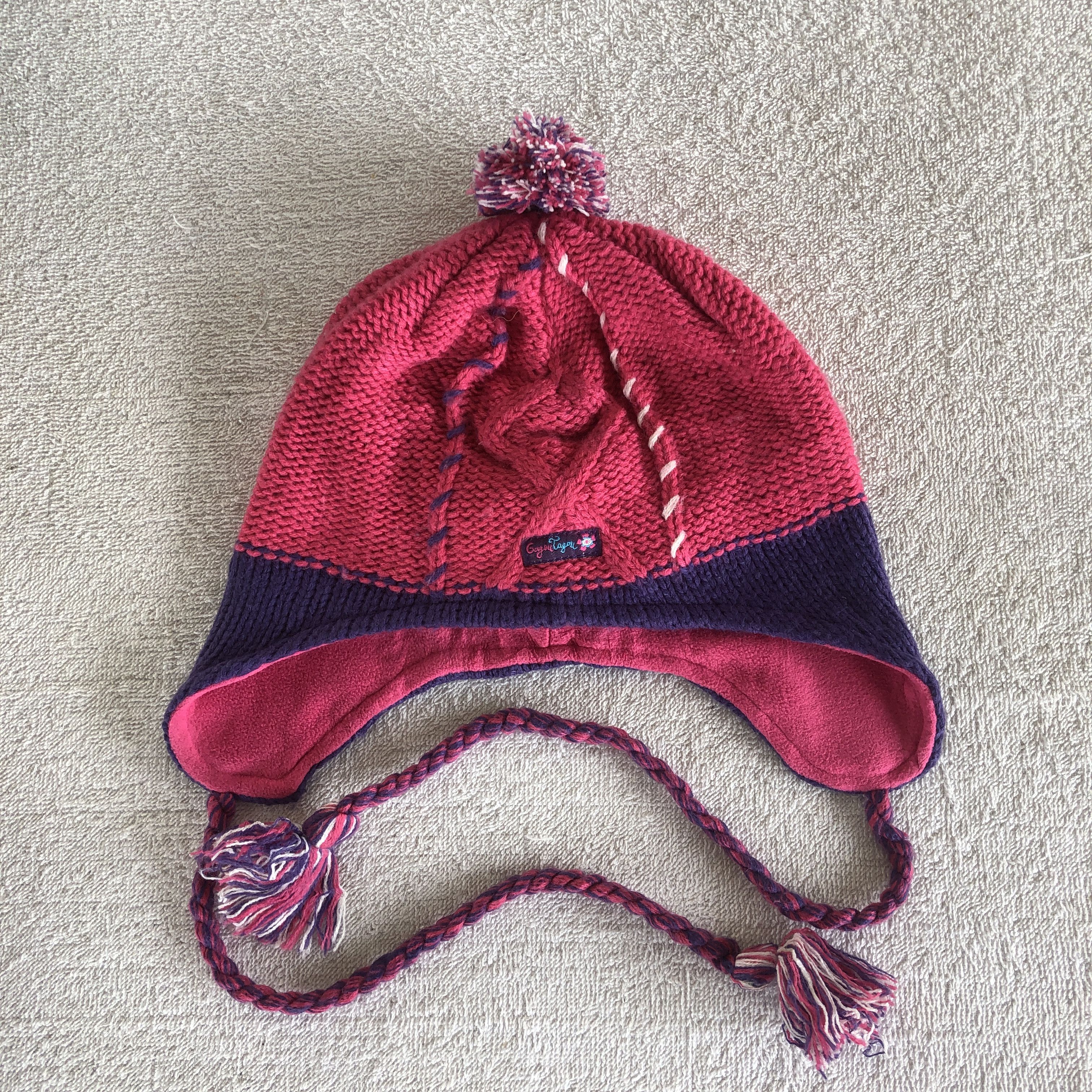 Japanese Brand × Vintage Gagou Tagou Earflap Hats Knitted Snow Caps Japanese Beanie Size ONE SIZE - 5 Thumbnail