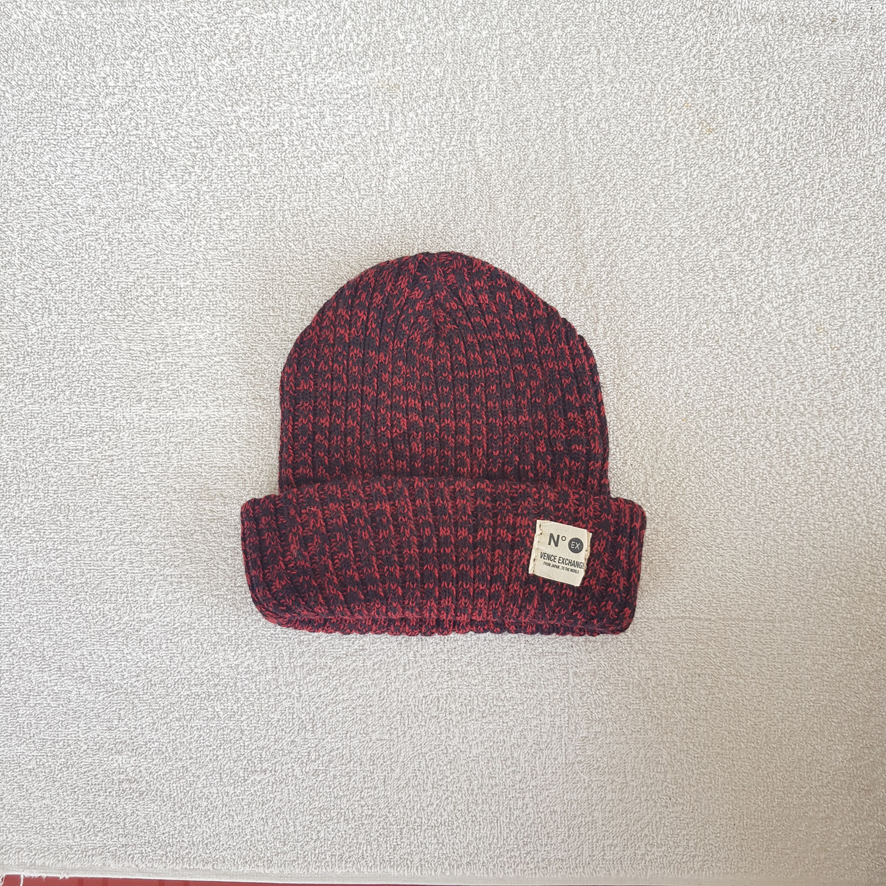 Japanese Brand × Vintage Vence Japanese Beanie Snow Cap Knitted Crochet Hats Size ONE SIZE - 5 Thumbnail