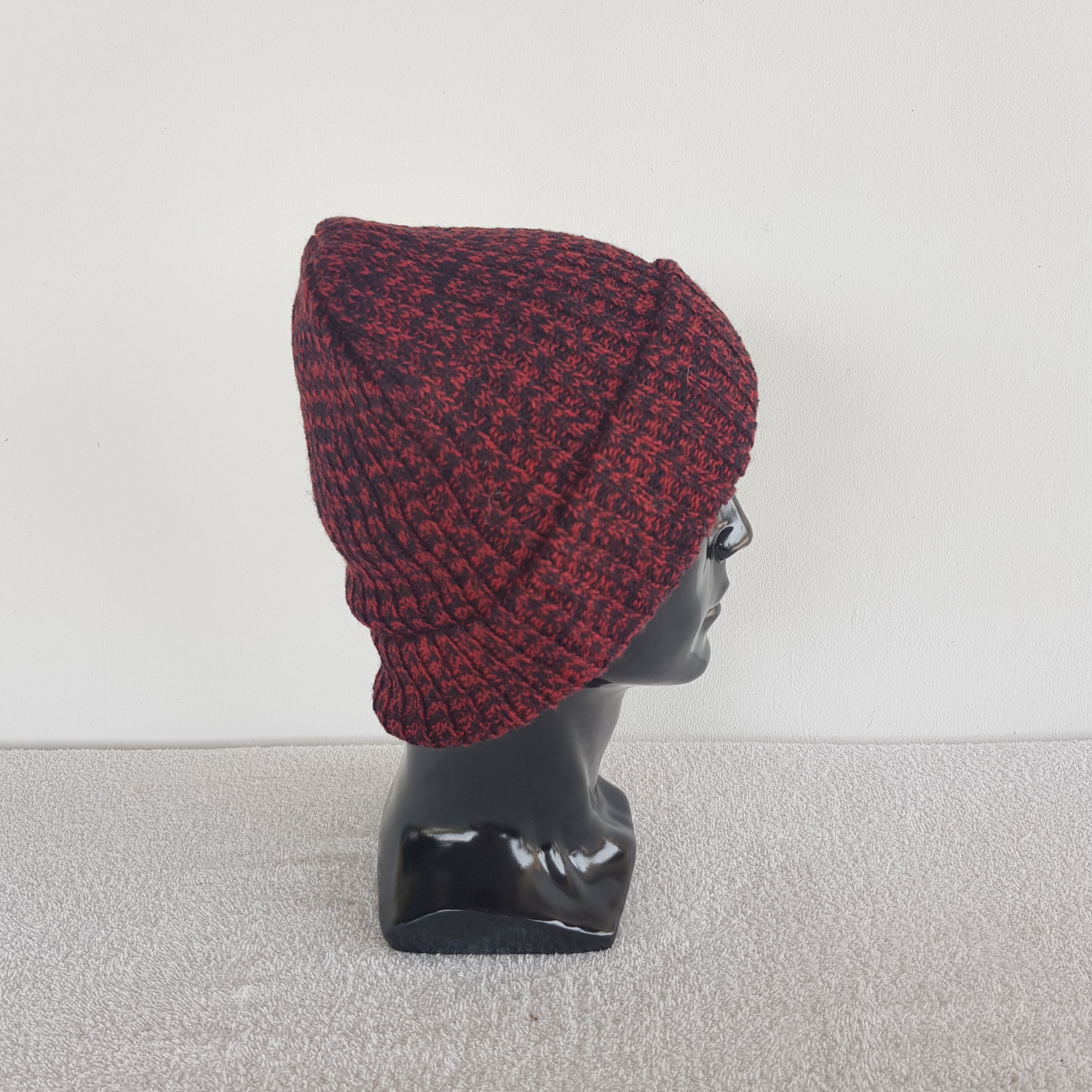 Japanese Brand × Vintage Vence Japanese Beanie Snow Cap Knitted Crochet Hats Size ONE SIZE - 3 Thumbnail