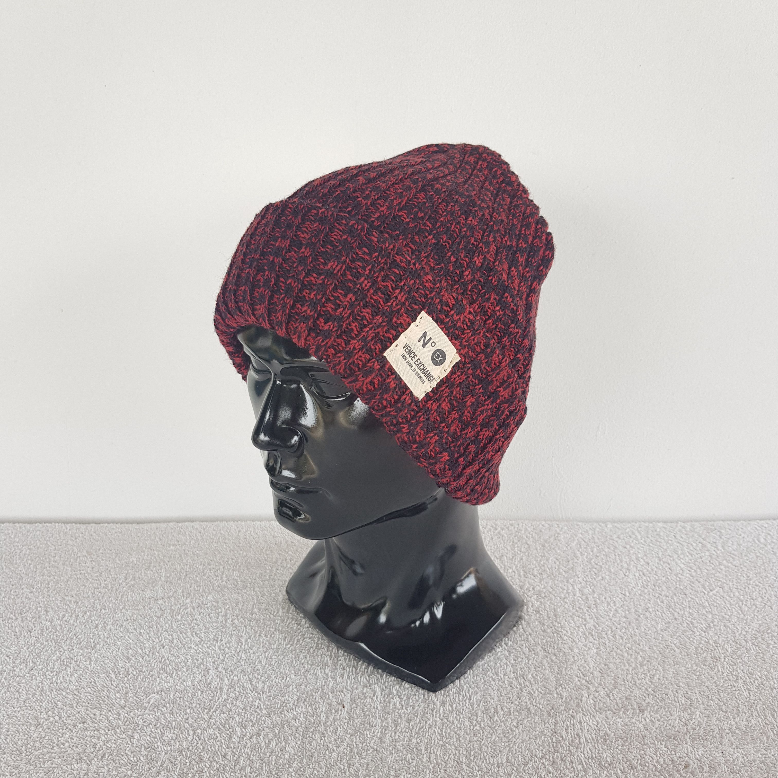 Japanese Brand × Vintage Vence Japanese Beanie Snow Cap Knitted Crochet Hats Size ONE SIZE - 1 Thumbnail