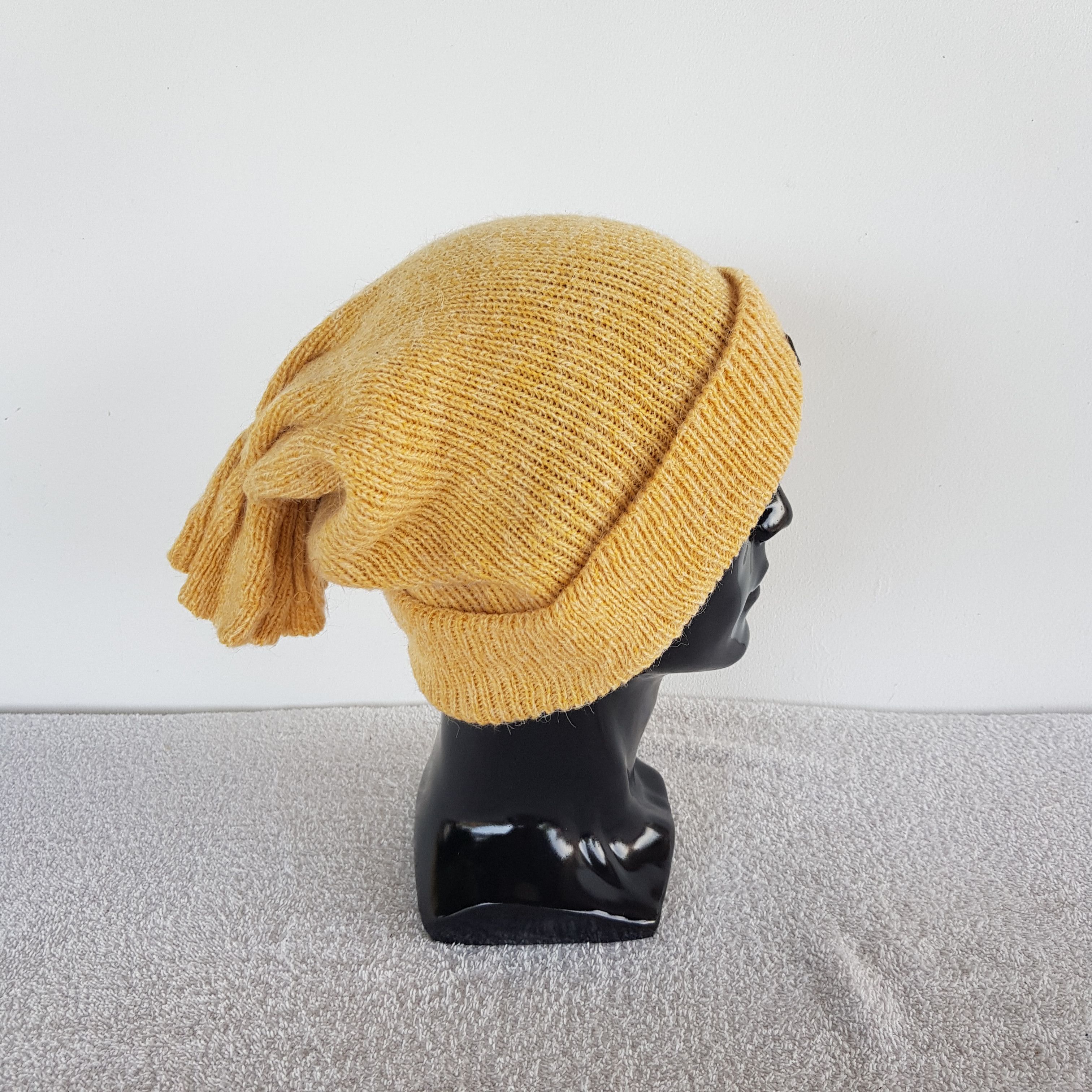 Japanese Brand × Vintage Point Square Beanie Snow Cap Japanese Hats - AC10138. Size ONE SIZE - 3 Thumbnail