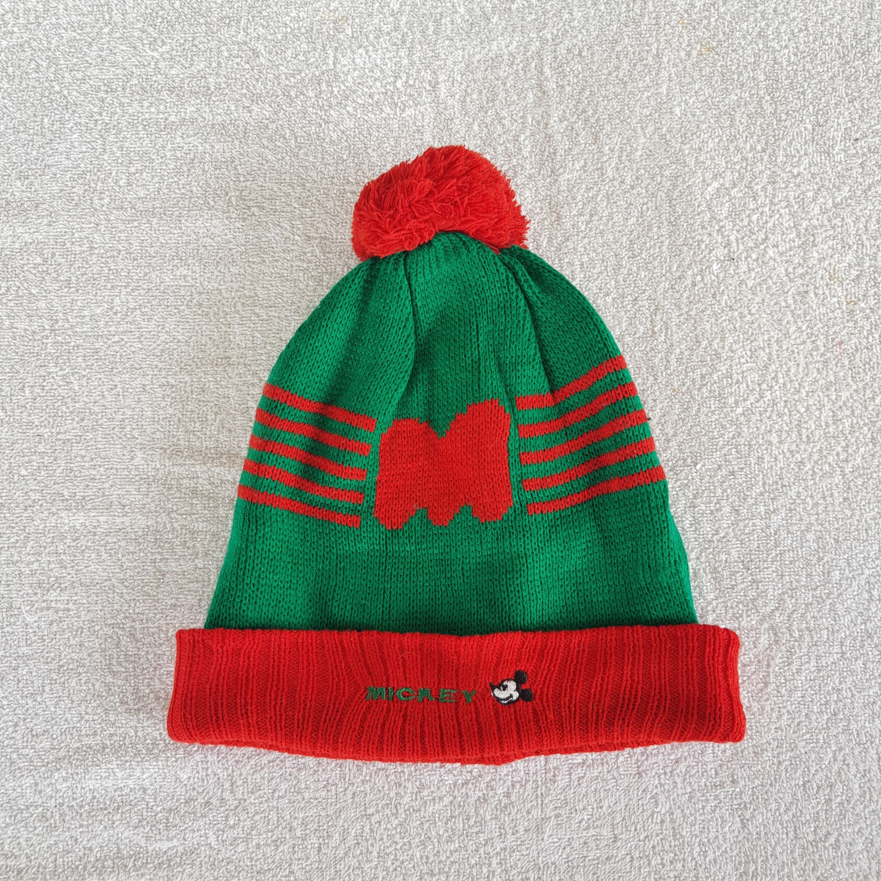 Japanese Brand × Vintage Mickey Mouse Beanie Cartoon Snow Cap Disney Hats Size ONE SIZE - 5 Thumbnail
