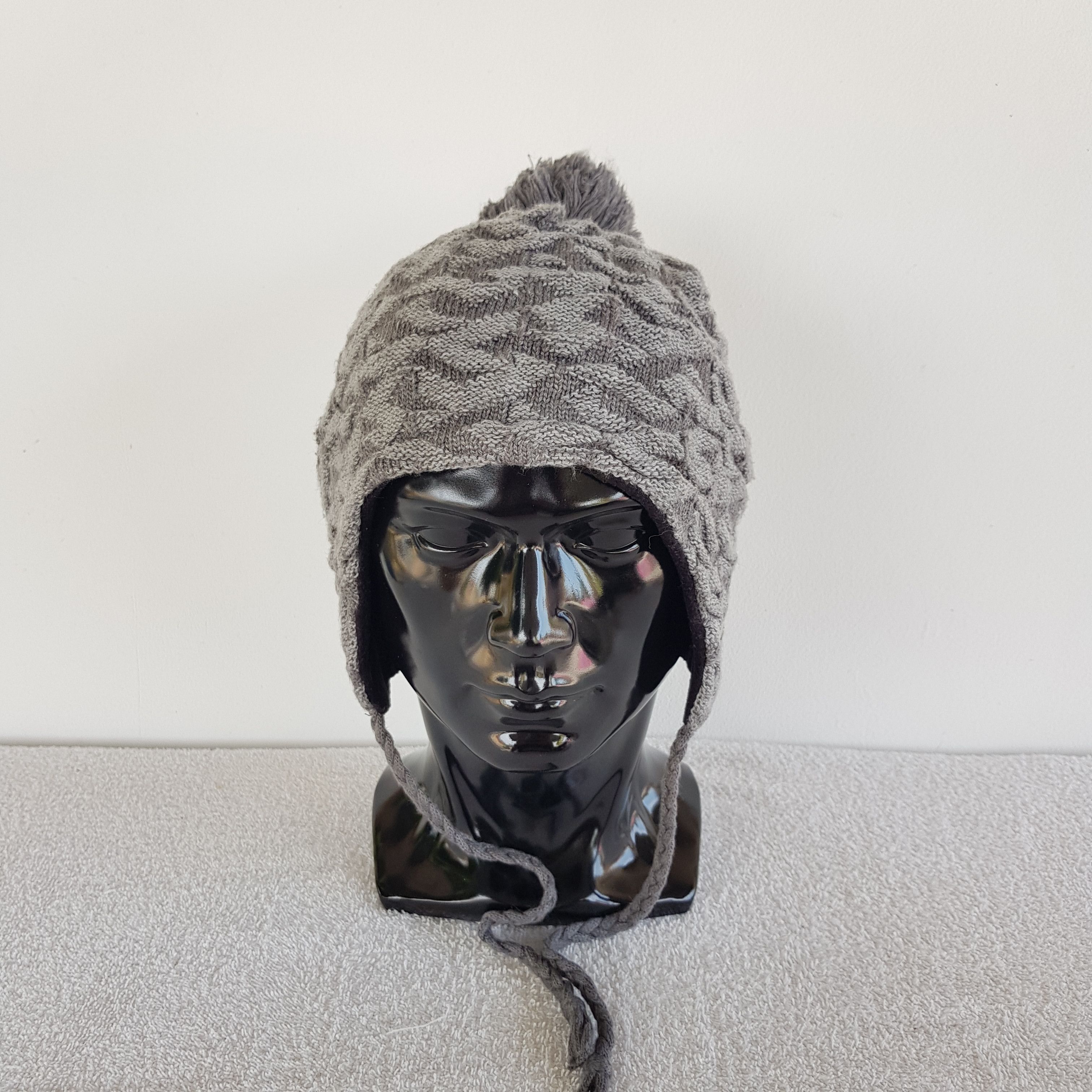 Japanese Brand × Vintage Japanese Unknown Beanie Snow Cap Earflap Hats - AC10370. Size ONE SIZE - 1 Thumbnail