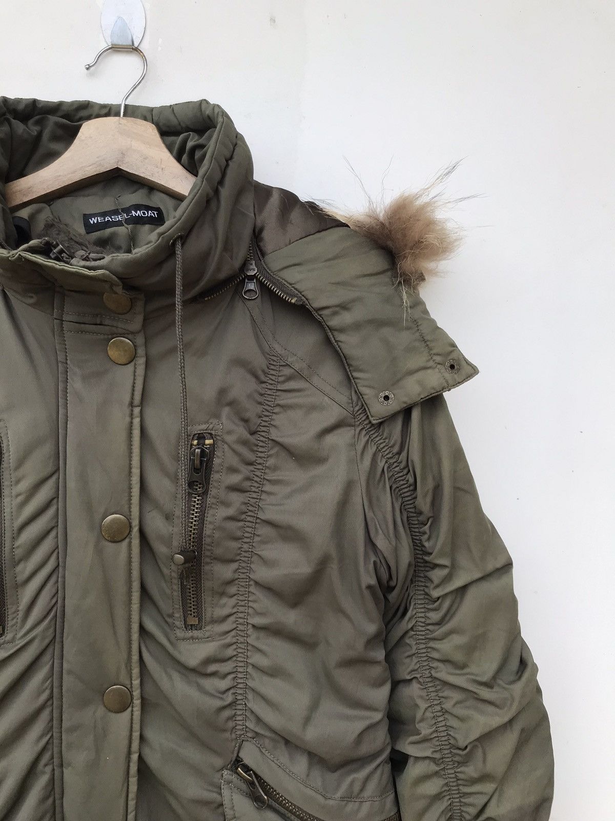 If Six Was Nine × Vintage Japanese Weasel-Moat Hooded Bomber Jacket Size US M / EU 48-50 / 2 - 9 Thumbnail