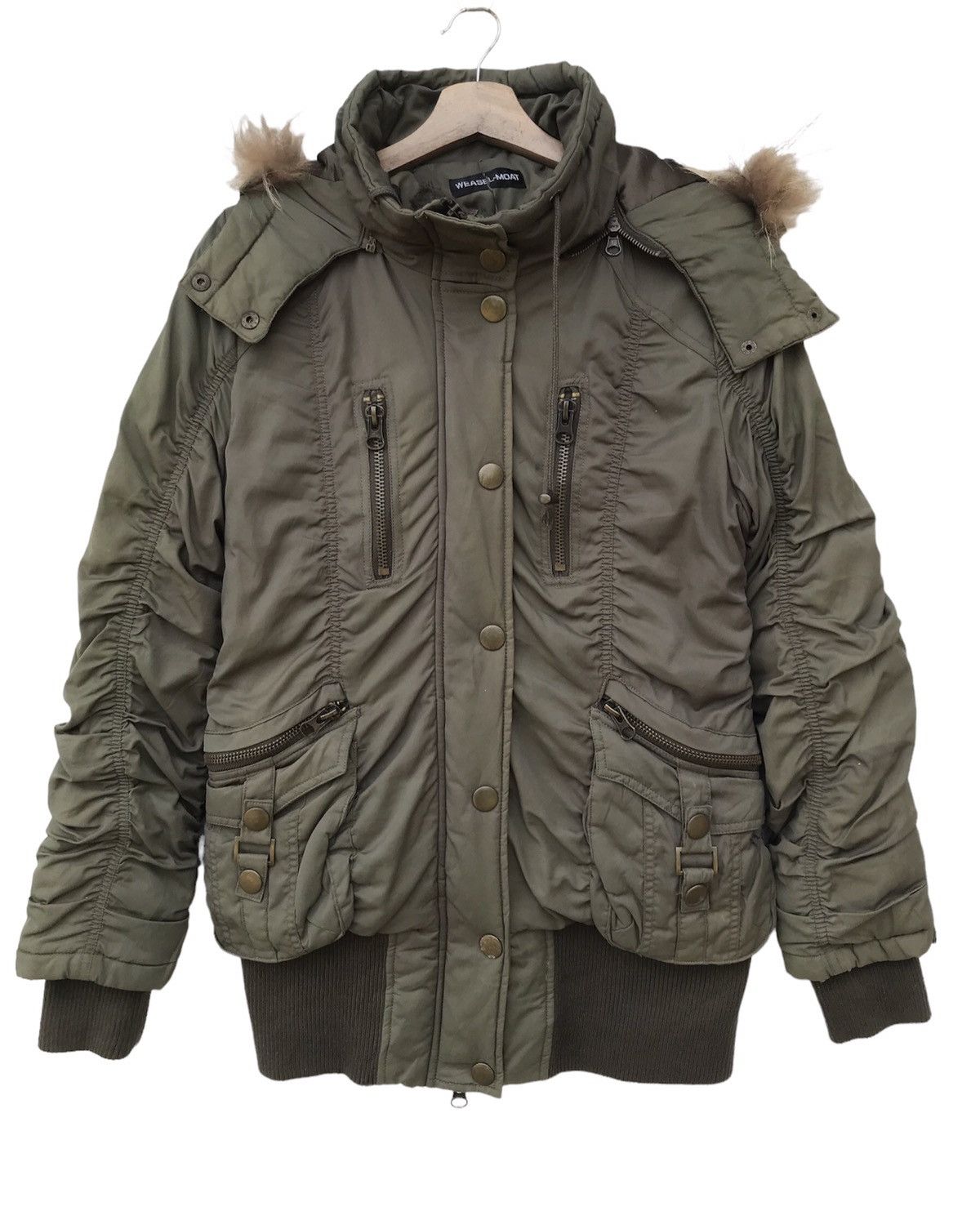 If Six Was Nine × Vintage Japanese Weasel-Moat Hooded Bomber Jacket Size US M / EU 48-50 / 2 - 1 Thumbnail