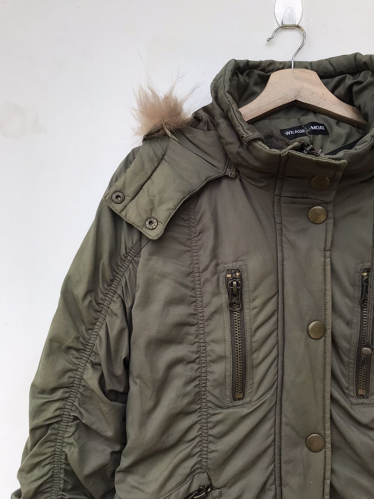 If Six Was Nine × Vintage Japanese Weasel-Moat Hooded Bomber Jacket Size US M / EU 48-50 / 2 - 8 Thumbnail