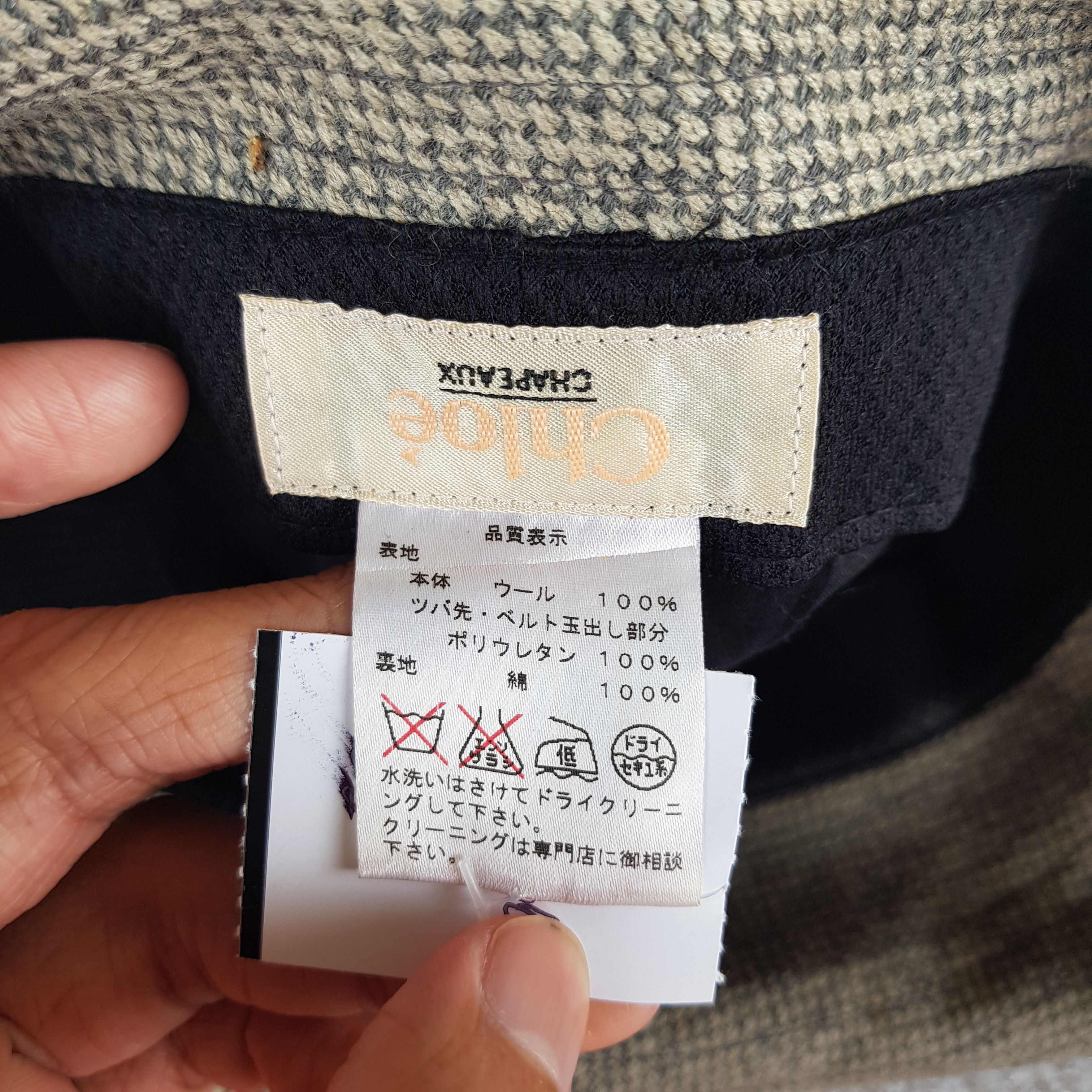 Japanese Brand × Vintage Vintage Chloe Hats Beanie Snow Cap Chloe Hats - AC10006. Size ONE SIZE - 6 Thumbnail