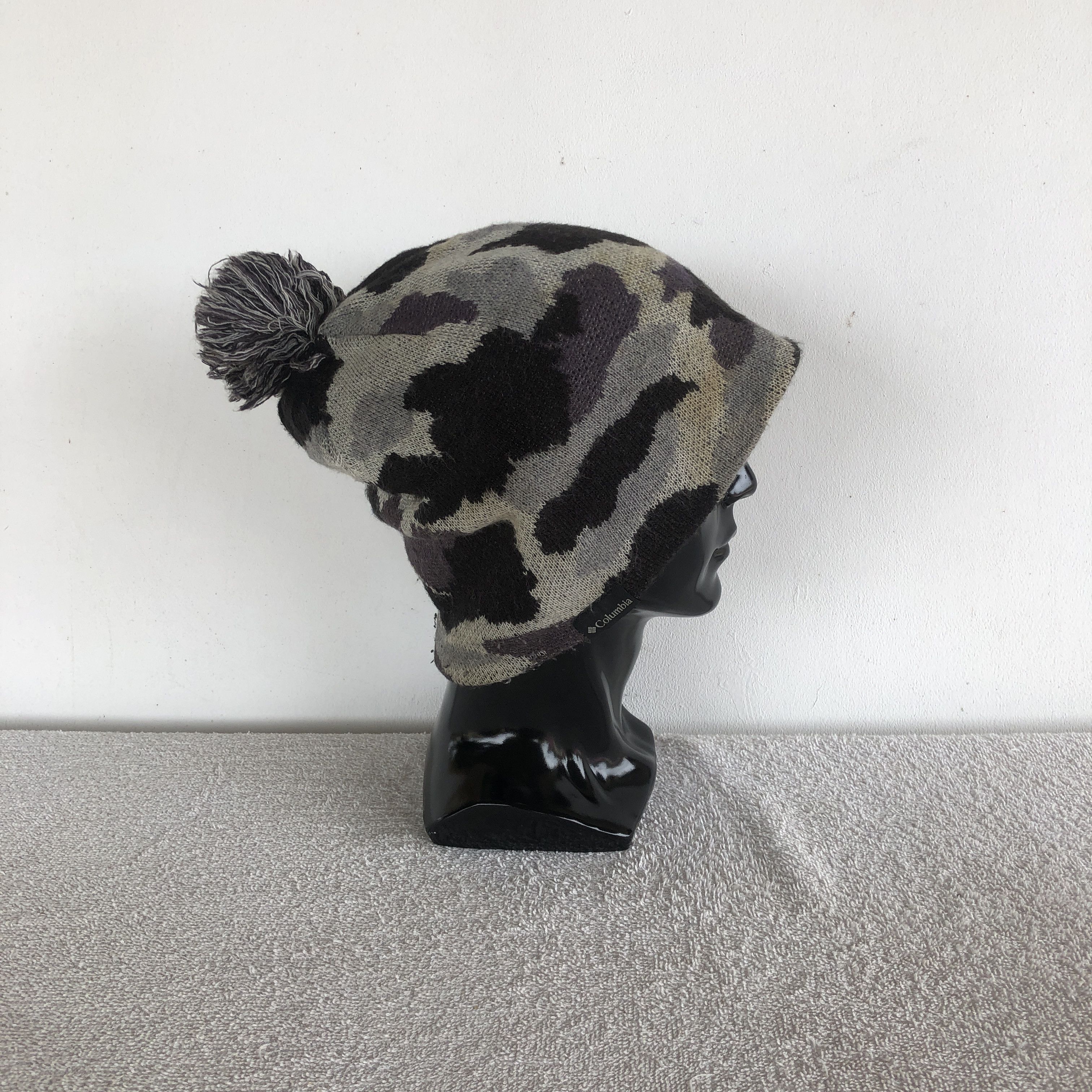 Japanese Brand × Vintage Vintage Columbia Beanie Unknown Snow Caps Camouflage Hats Size ONE SIZE - 4 Thumbnail