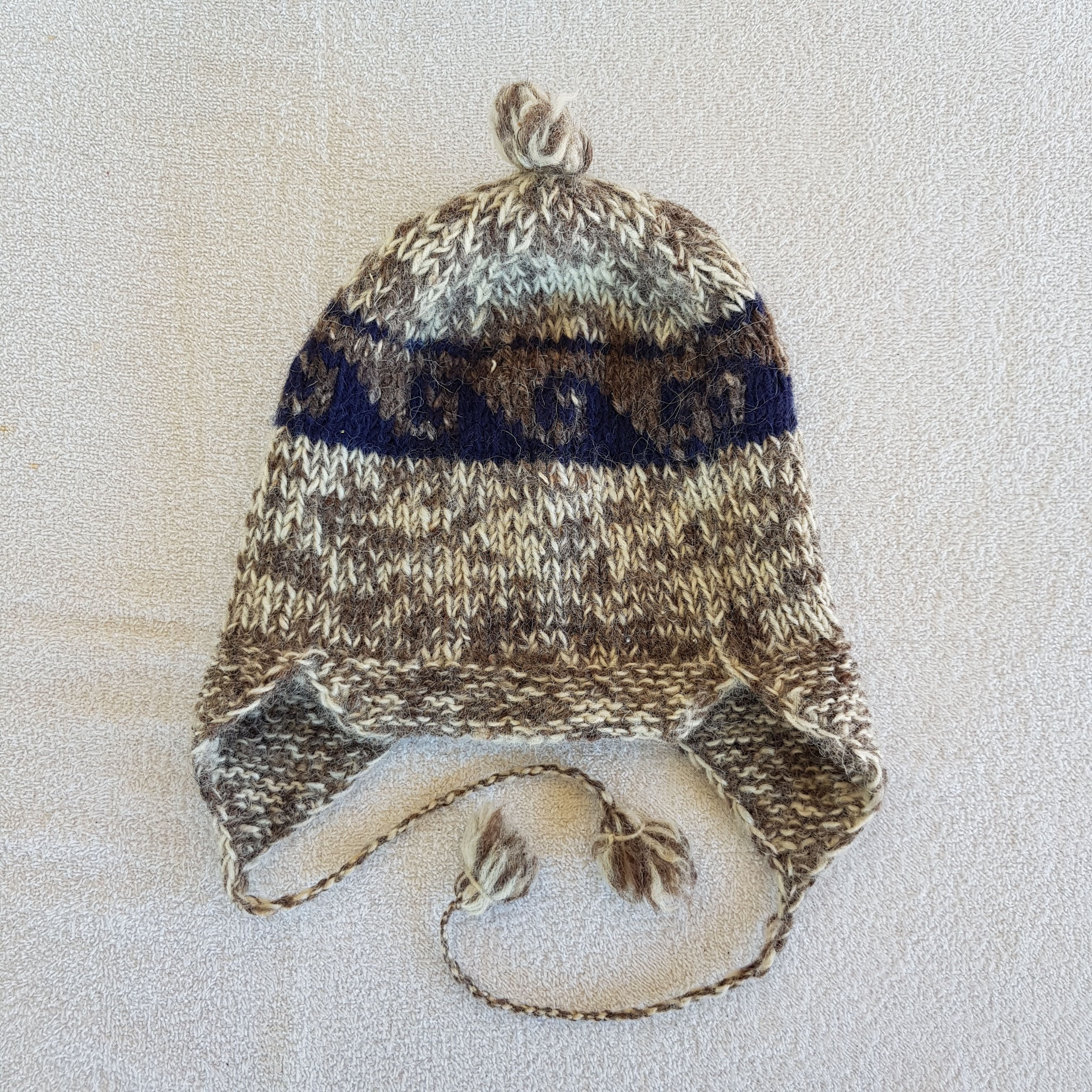 Japanese Brand × Vintage Unknown Earflap Beanie Vintage Knitted Hats Snow Cap Size ONE SIZE - 6 Thumbnail