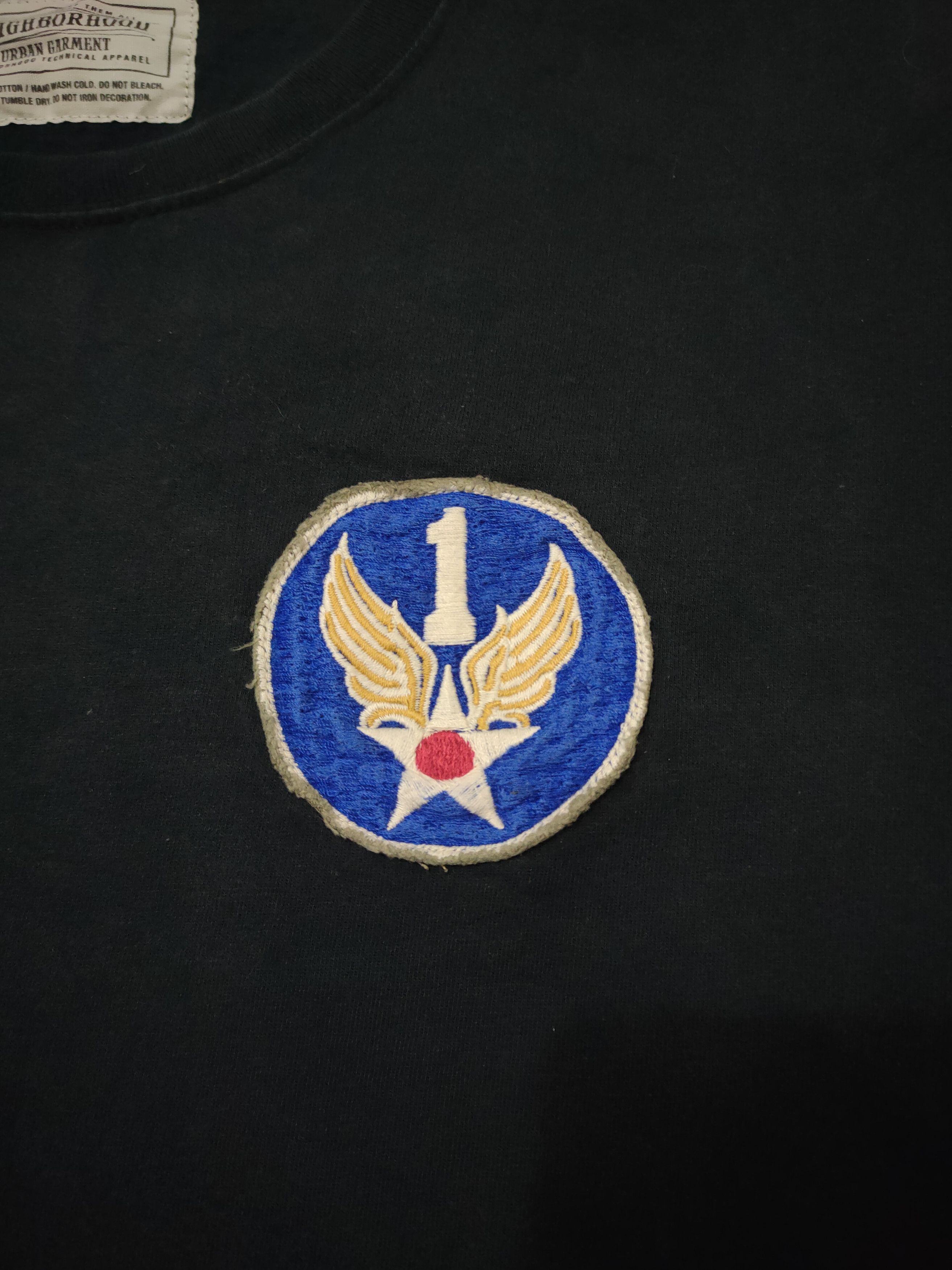 Japanese Brand × Neighborhood Neighborhood Japan Army & USA Flag Patches embroidered tee Size US M / EU 48-50 / 2 - 2 Thumbnail