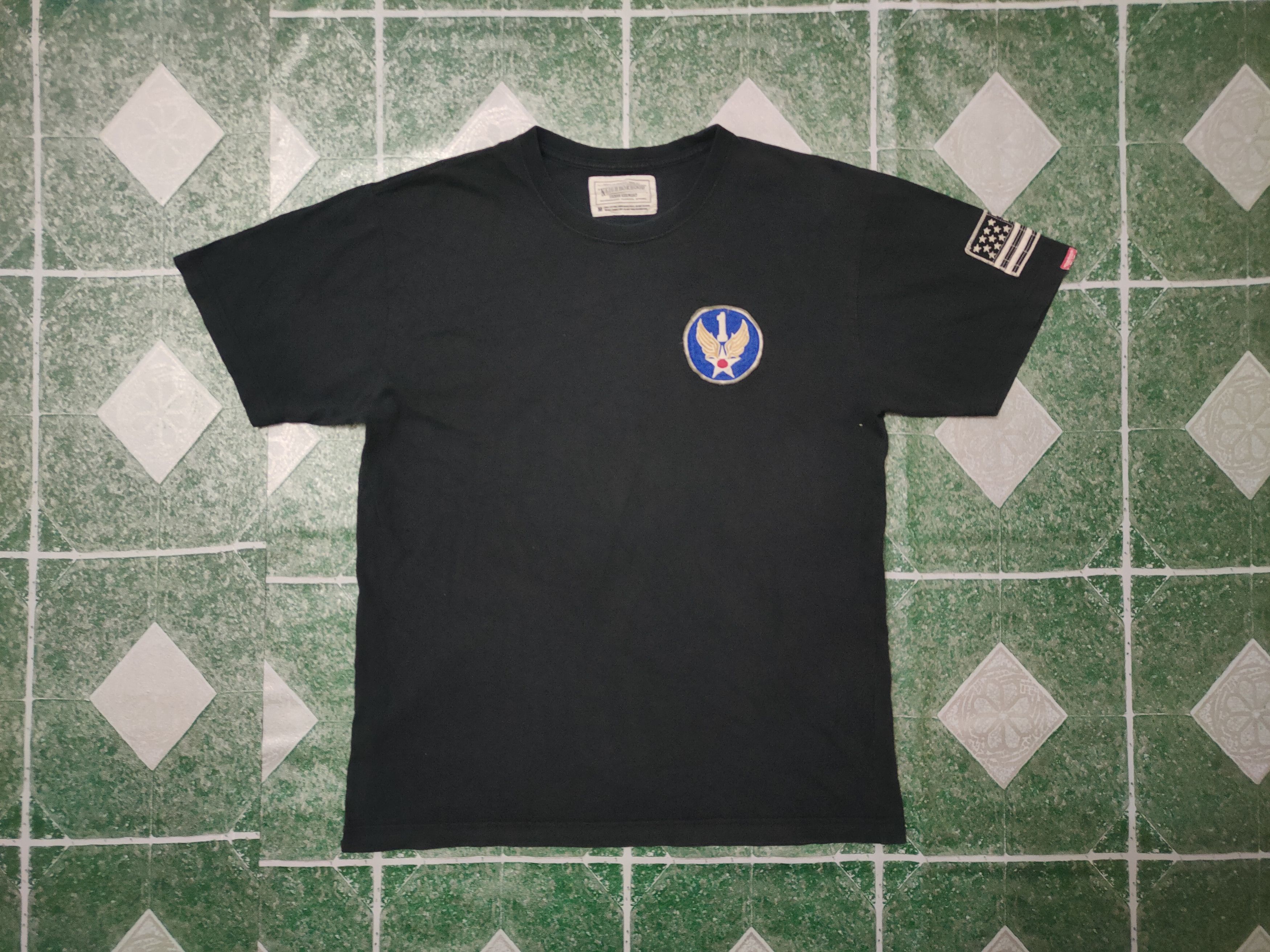 Japanese Brand × Neighborhood Neighborhood Japan Army & USA Flag Patches embroidered tee Size US M / EU 48-50 / 2 - 1 Thumbnail