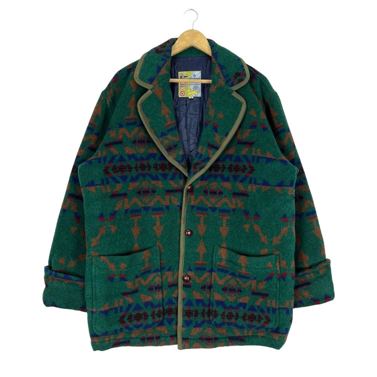 Albemarle native aztec Button jacket