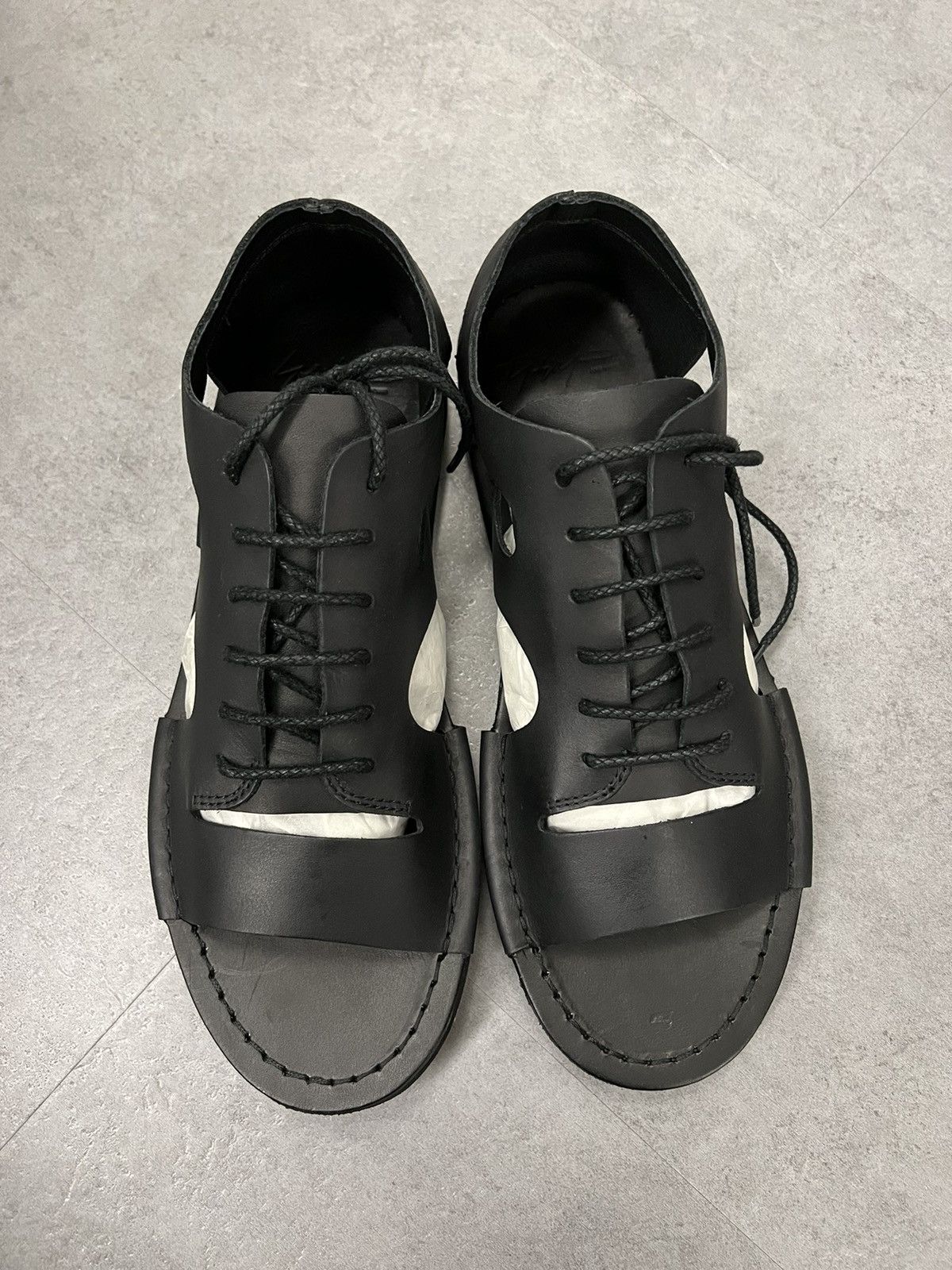 YOHJI YAMAMOTO Pour Homme SS20 - lace up sandals