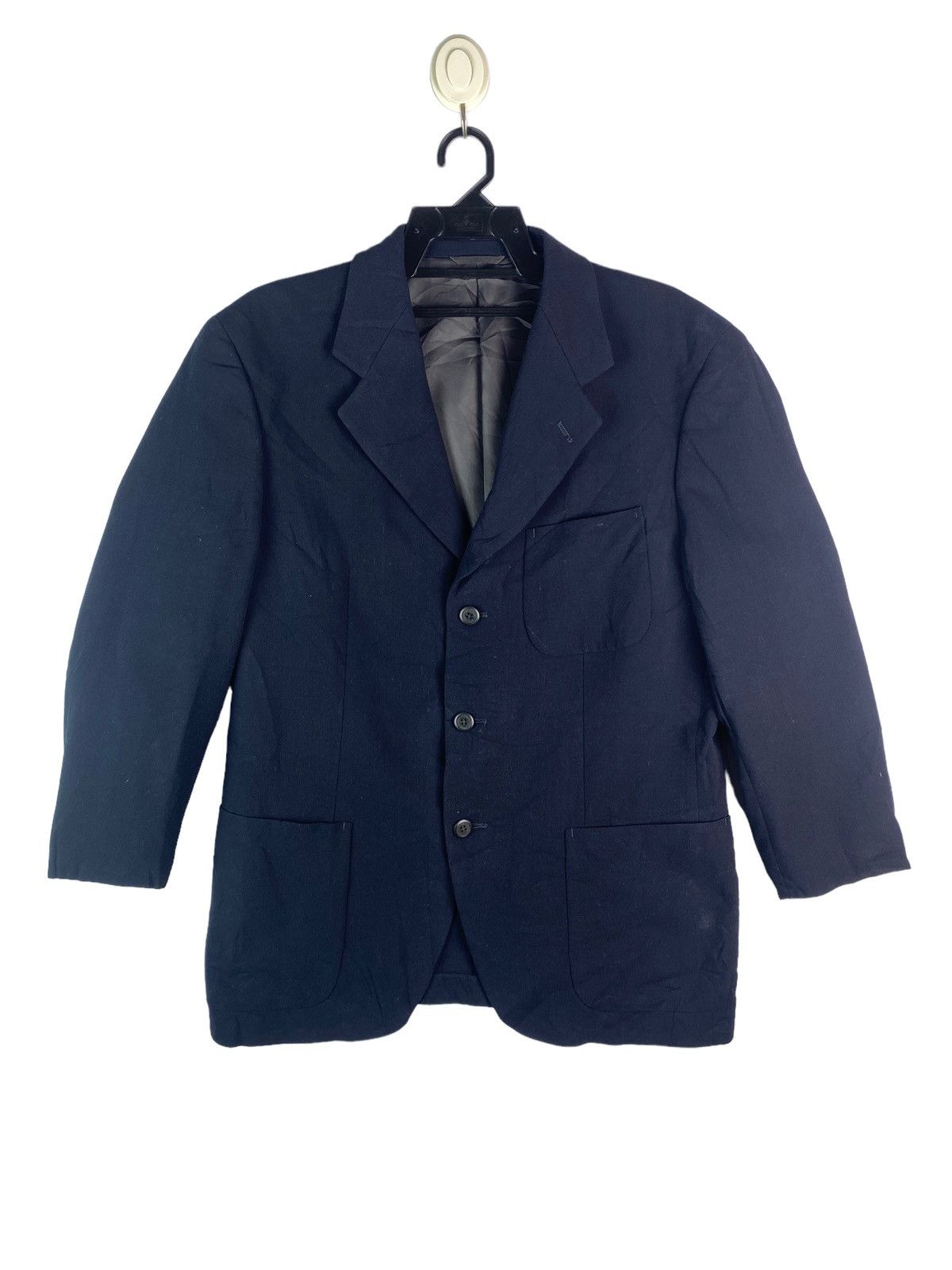 Moschino × Vintage Rare MOSCHINO Normal Cut Formal luxury blazer coat Size 46R - 3 Thumbnail