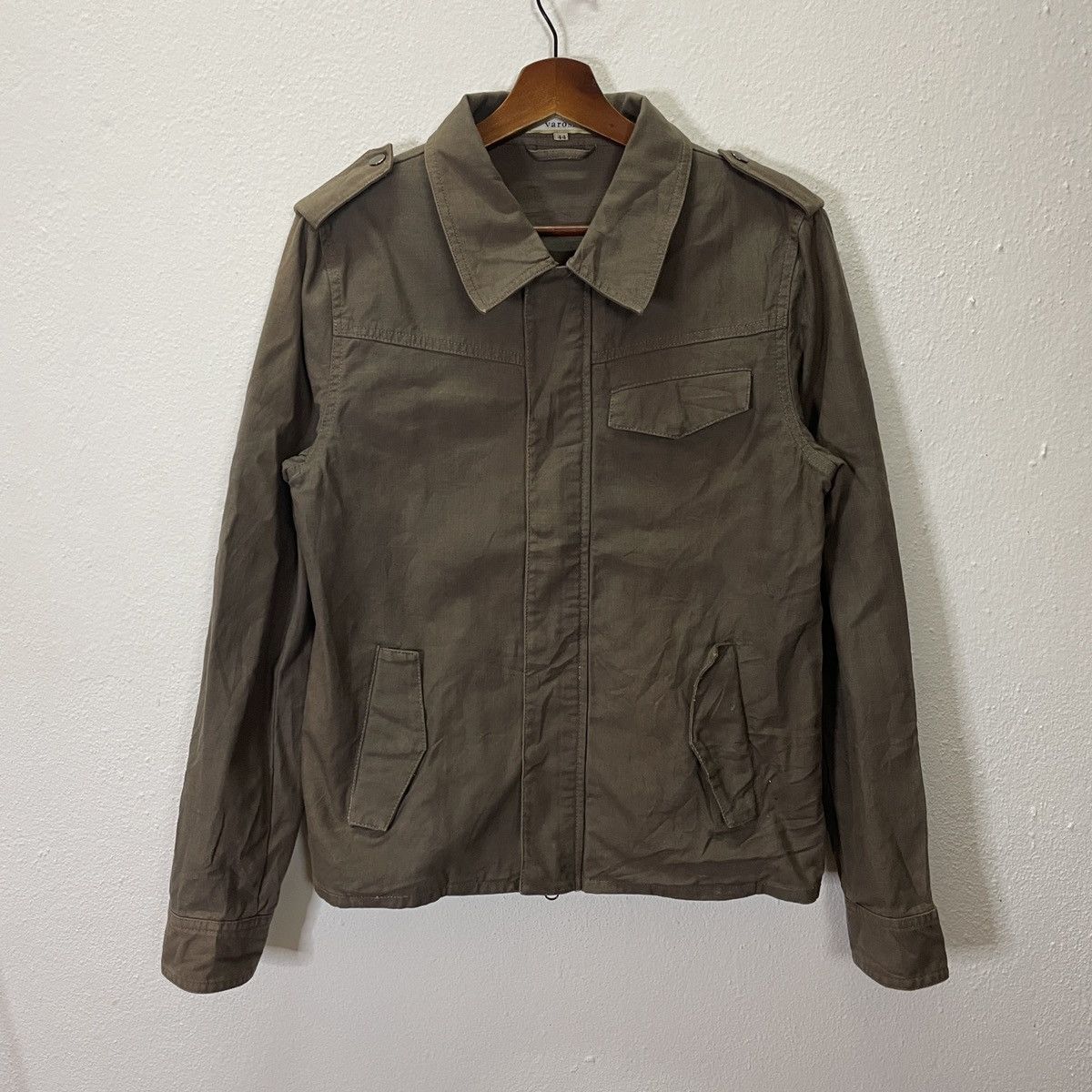 Japanese Brand Vintage Varosh Big Logo Airforce Style Jacket Size US S / EU 44-46 / 1 - 5 Thumbnail