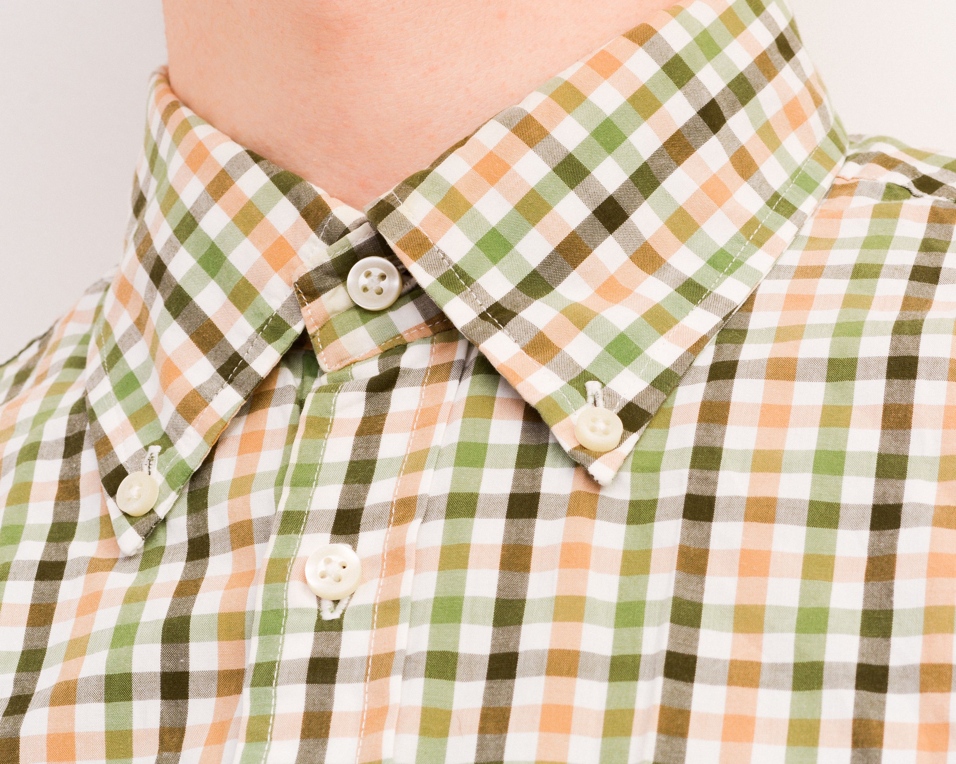 Tommy Hilfiger L Cotton Casual Shirt Check Plaid Tartan Retro Long Sleeve Size US L / EU 52-54 / 3 - 6 Thumbnail