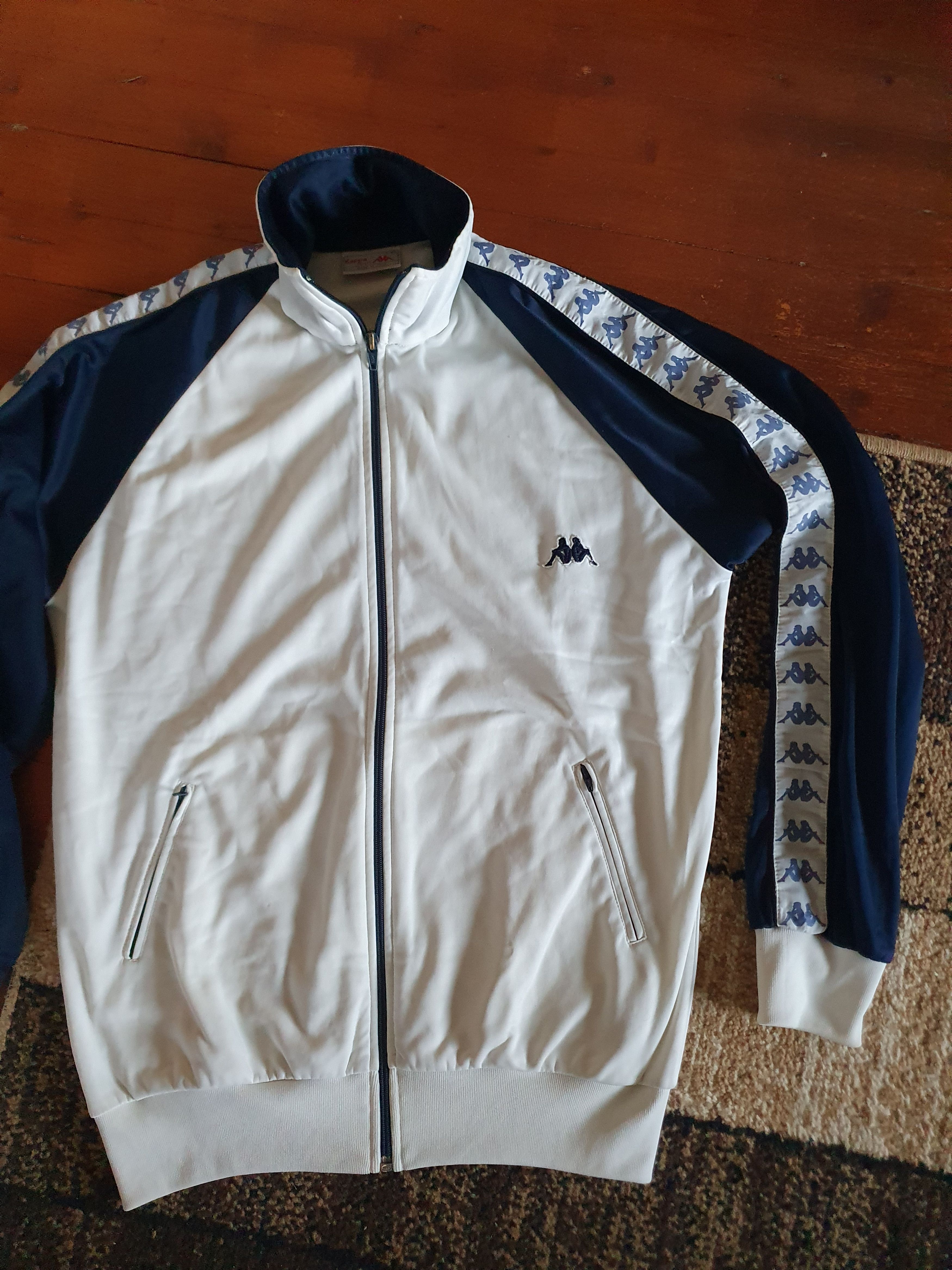 Kappa Kappa Track Jacket Tape Logo Made in Italy,sz M Size US M / EU 48-50 / 2 - 3 Thumbnail