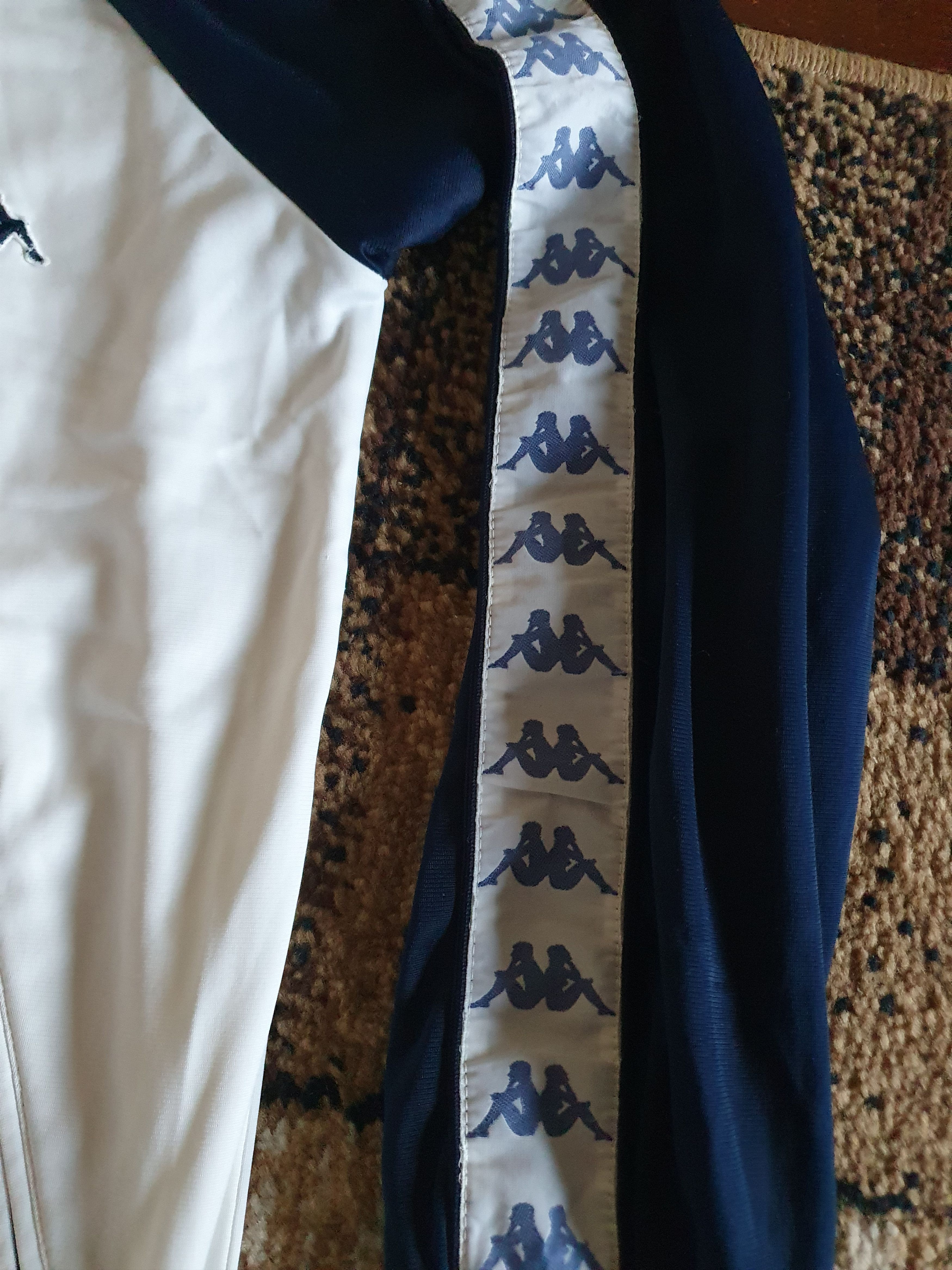 Kappa Kappa Track Jacket Tape Logo Made in Italy,sz M Size US M / EU 48-50 / 2 - 5 Thumbnail