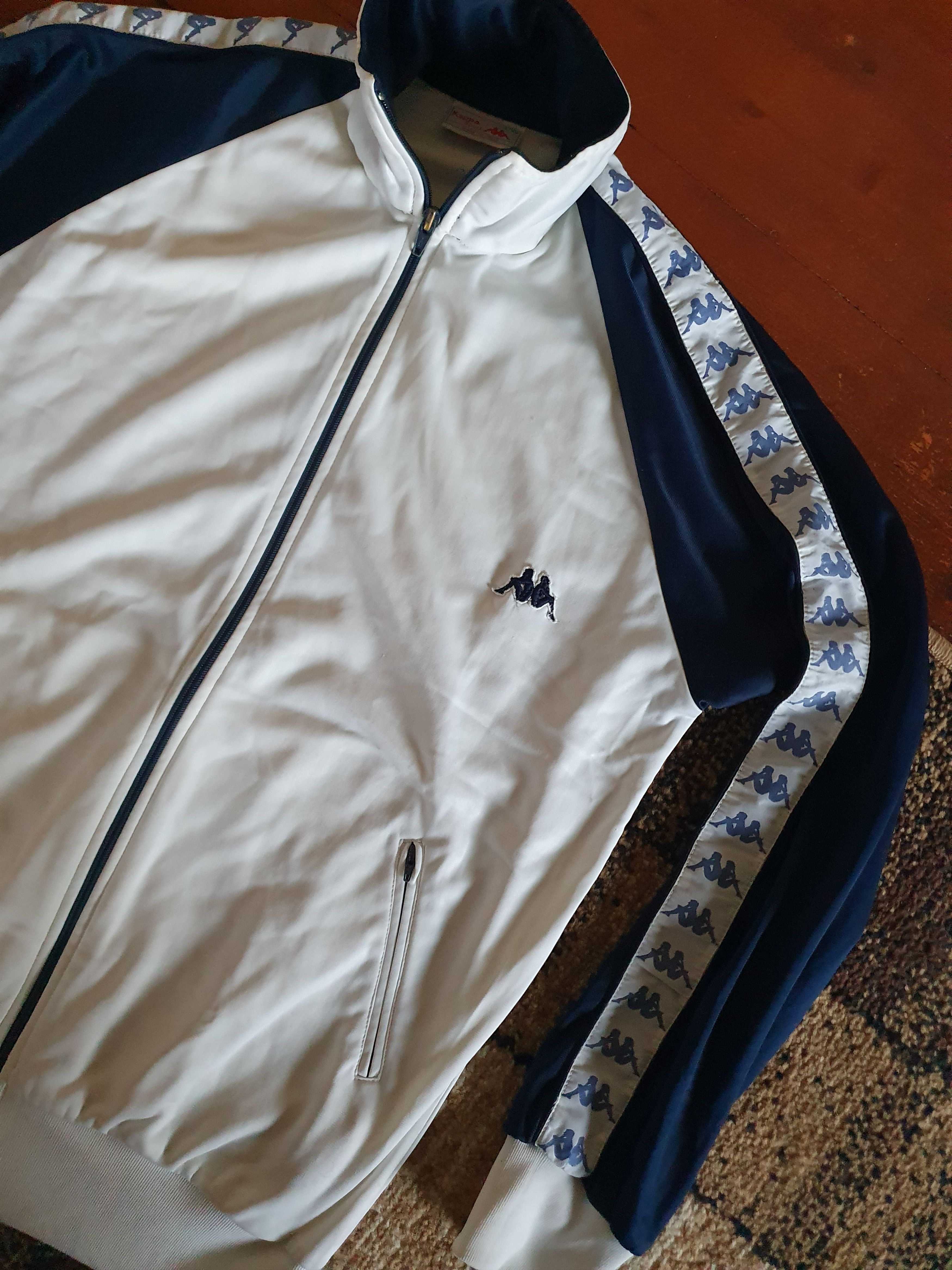 Kappa Kappa Track Jacket Tape Logo Made in Italy,sz M Size US M / EU 48-50 / 2 - 4 Thumbnail
