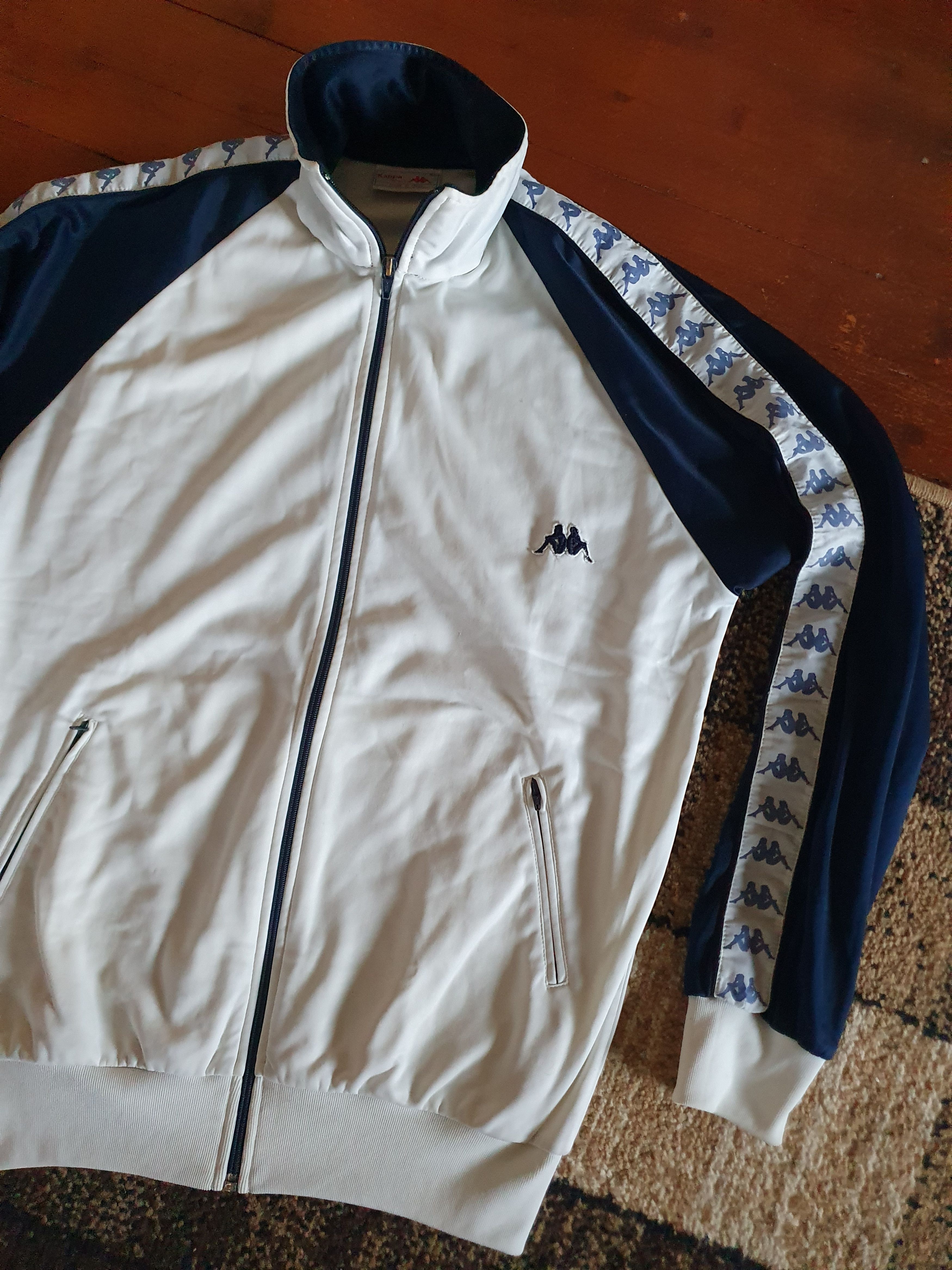Kappa Kappa Track Jacket Tape Logo Made in Italy,sz M Size US M / EU 48-50 / 2 - 1 Thumbnail