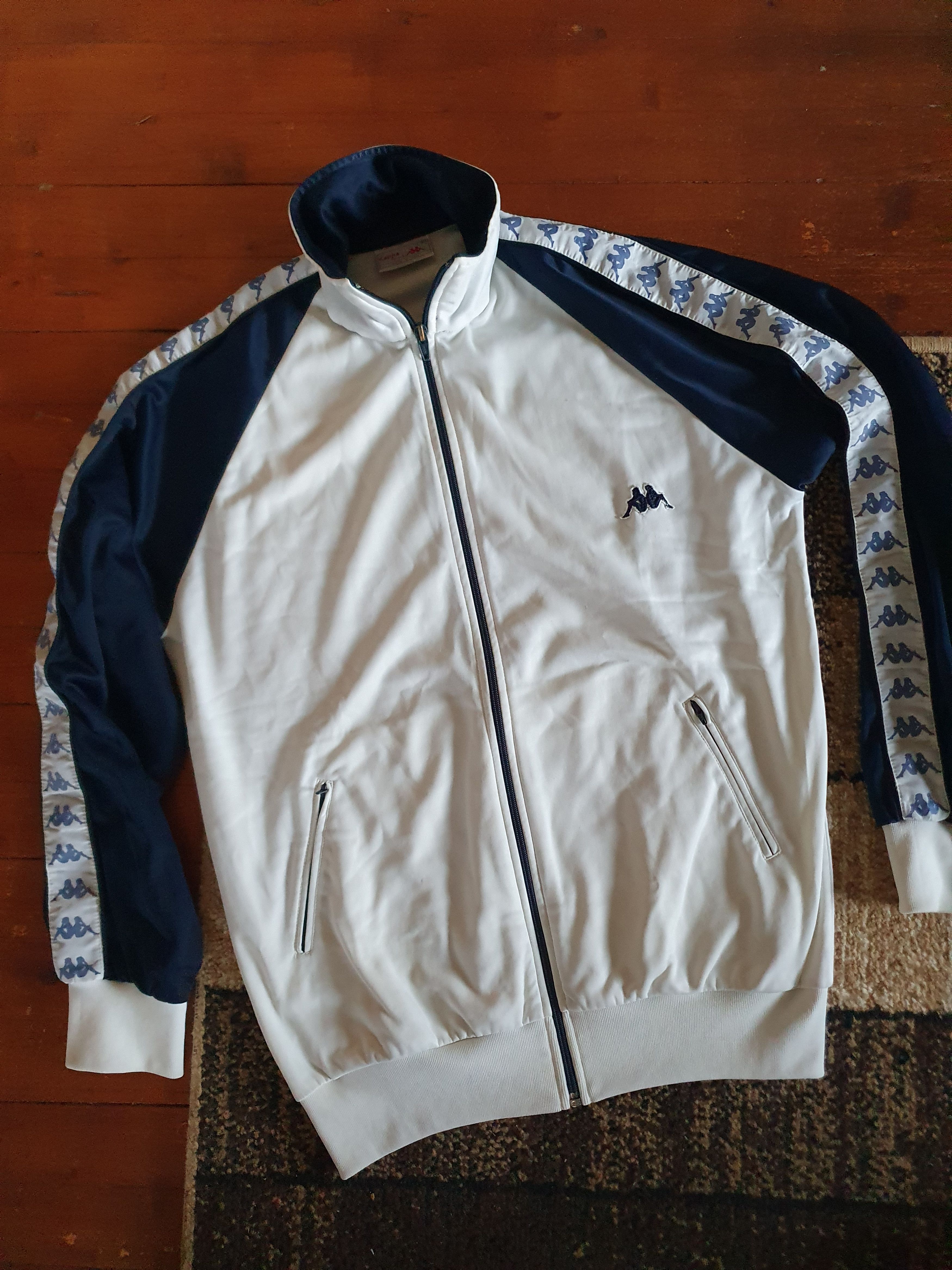 Kappa Kappa Track Jacket Tape Logo Made in Italy,sz M Size US M / EU 48-50 / 2 - 2 Thumbnail
