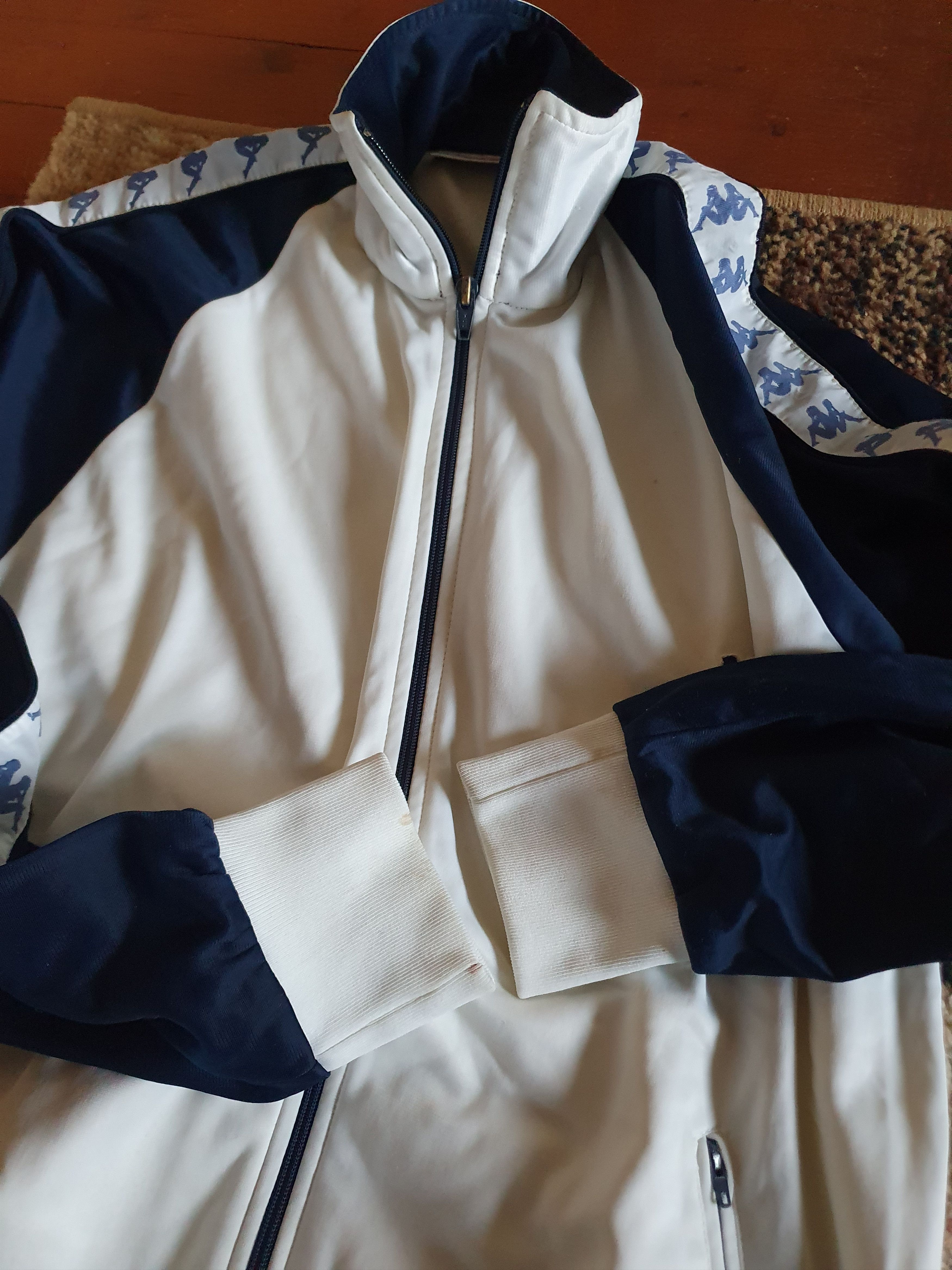 Kappa Kappa Track Jacket Tape Logo Made in Italy,sz M Size US M / EU 48-50 / 2 - 9 Thumbnail