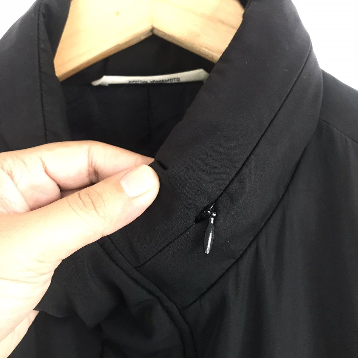Japanese Brand × Kansai Yamamoto KANSAI YAMAMOTO Zipper Large Size Black Colour Jacket Size US L / EU 52-54 / 3 - 4 Thumbnail
