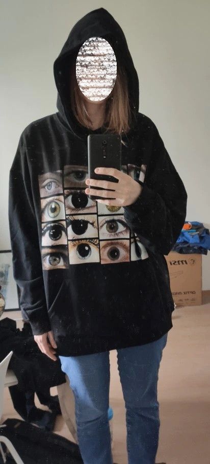 Japanese Brand Eyes Hoodie Sweatshirt Size US M / EU 48-50 / 2 - 7 Thumbnail