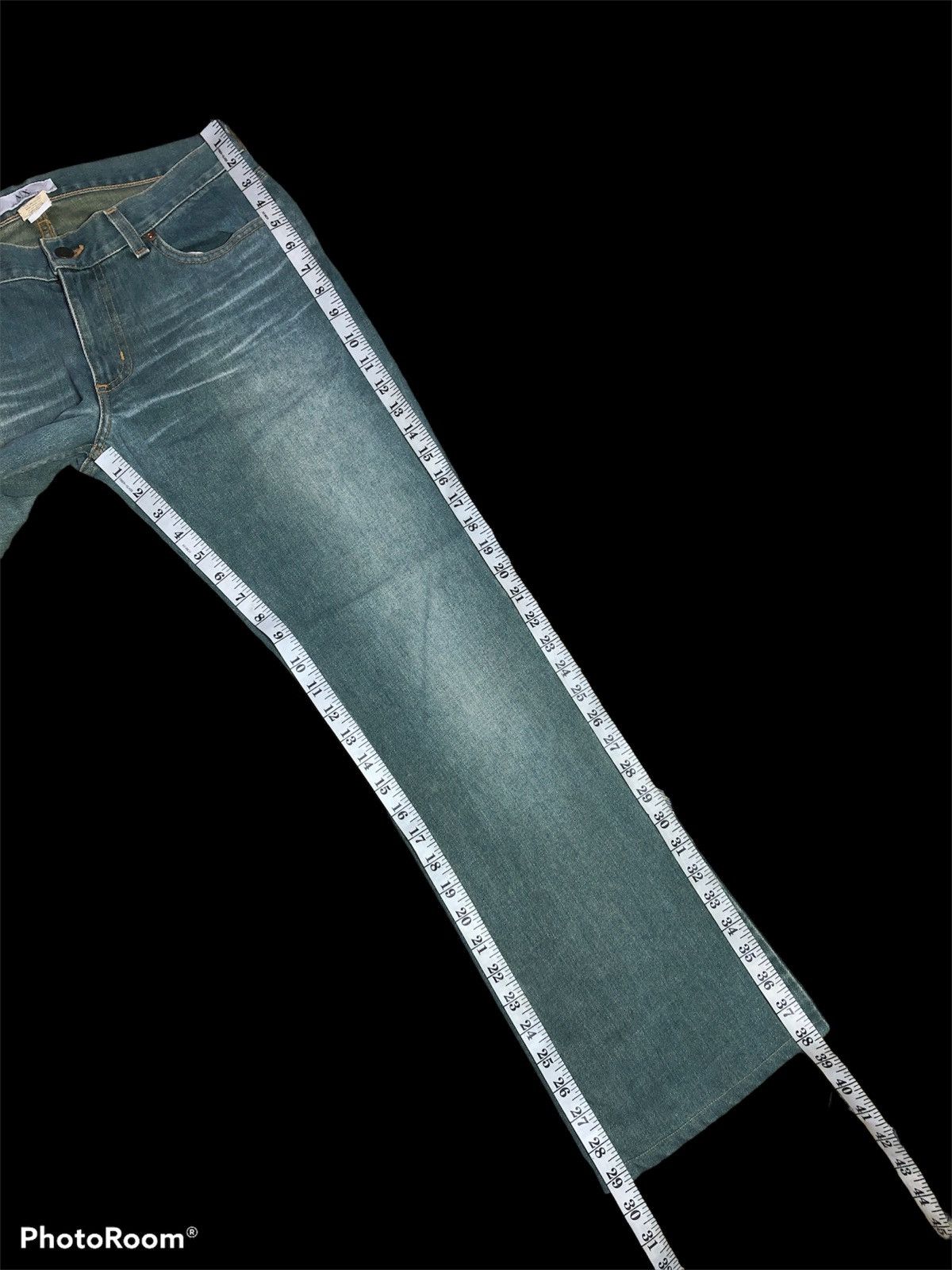 Vintage FLARE⚡️⚡️VTG ARMANI EXCHANGE USA JEANS Size US 30 / EU 46 - 6 Thumbnail