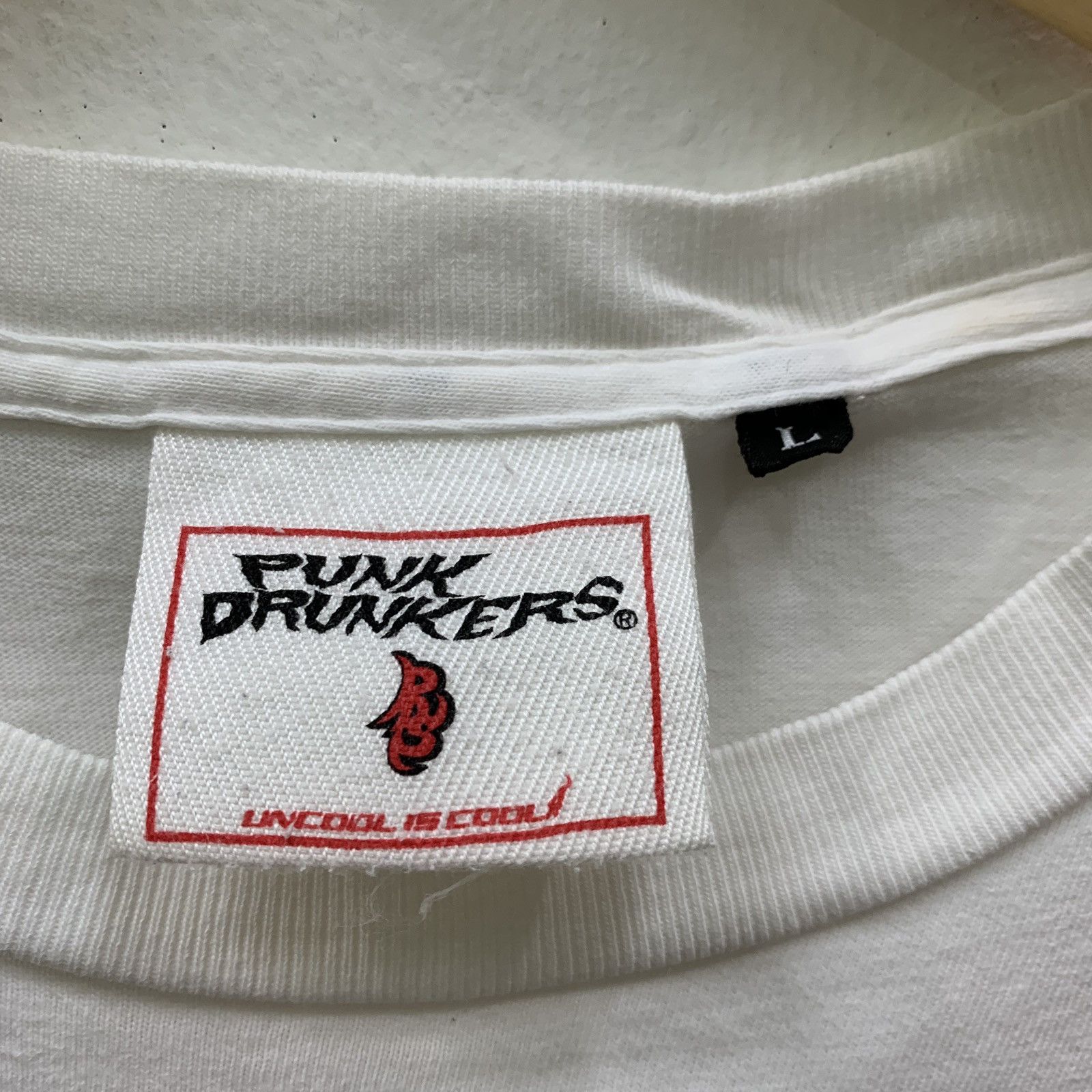 Japanese Brand RARE!!! Punk Drunkers T-shirts Size US L / EU 52-54 / 3 - 5 Thumbnail