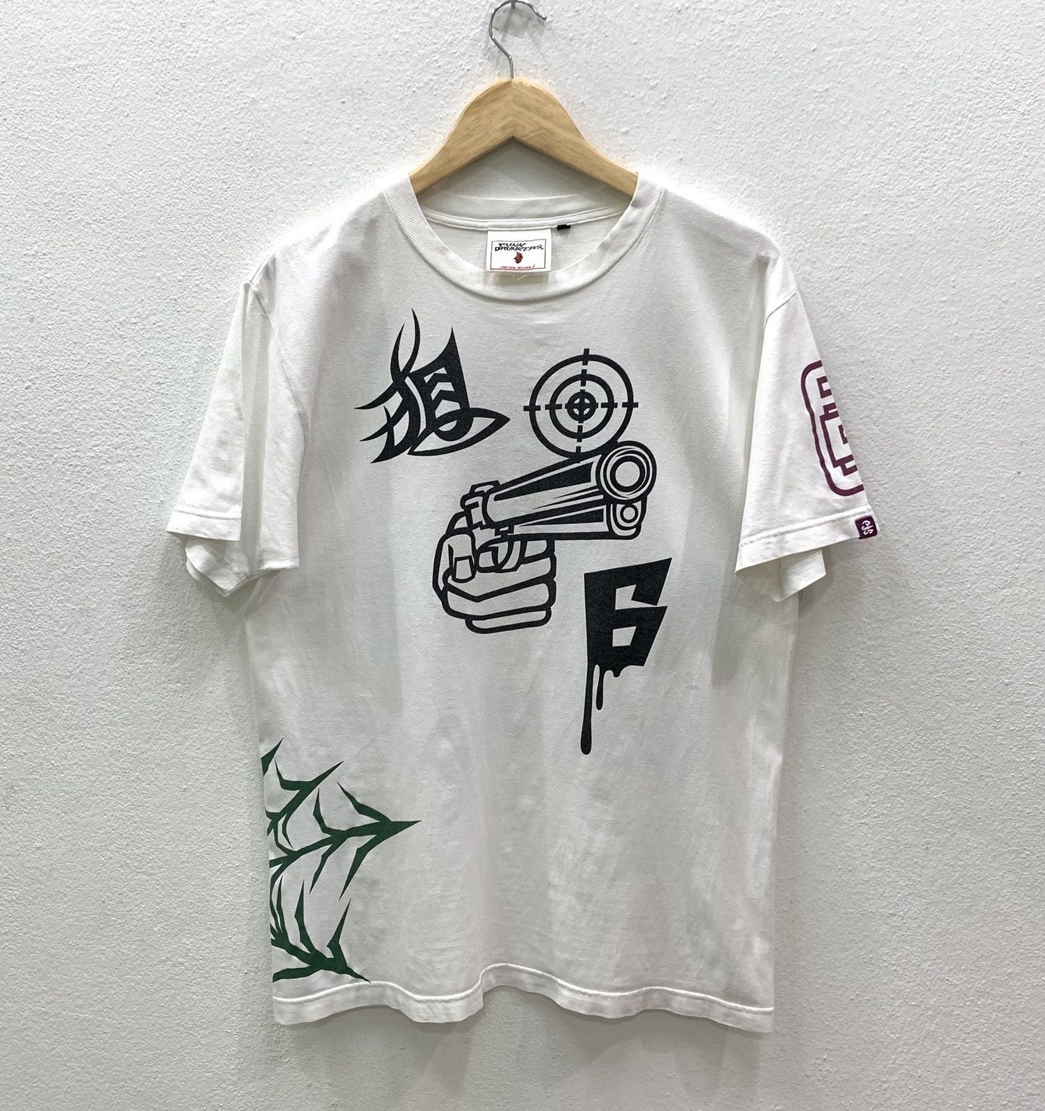 Japanese Brand RARE!!! Punk Drunkers T-shirts Size US L / EU 52-54 / 3 - 1 Thumbnail