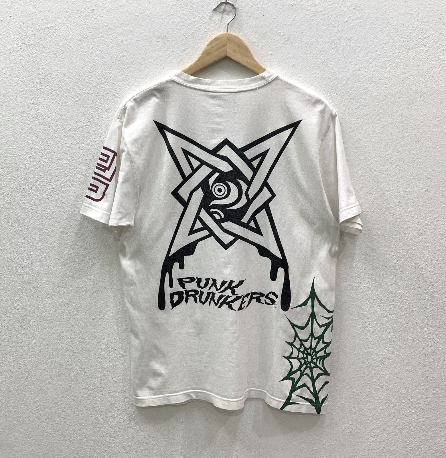 Japanese Brand RARE!!! Punk Drunkers T-shirts Size US L / EU 52-54 / 3 - 2 Thumbnail