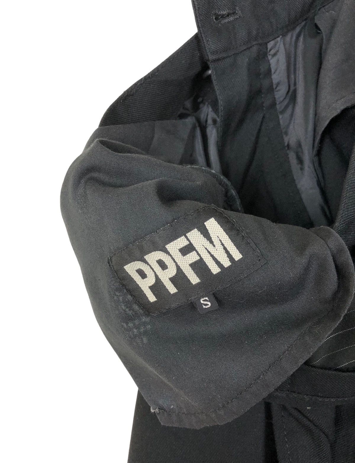 PPFM Japanese Brand PPFM Black Buckle Casual Pants Size US 30 / EU 46 - 10 Thumbnail