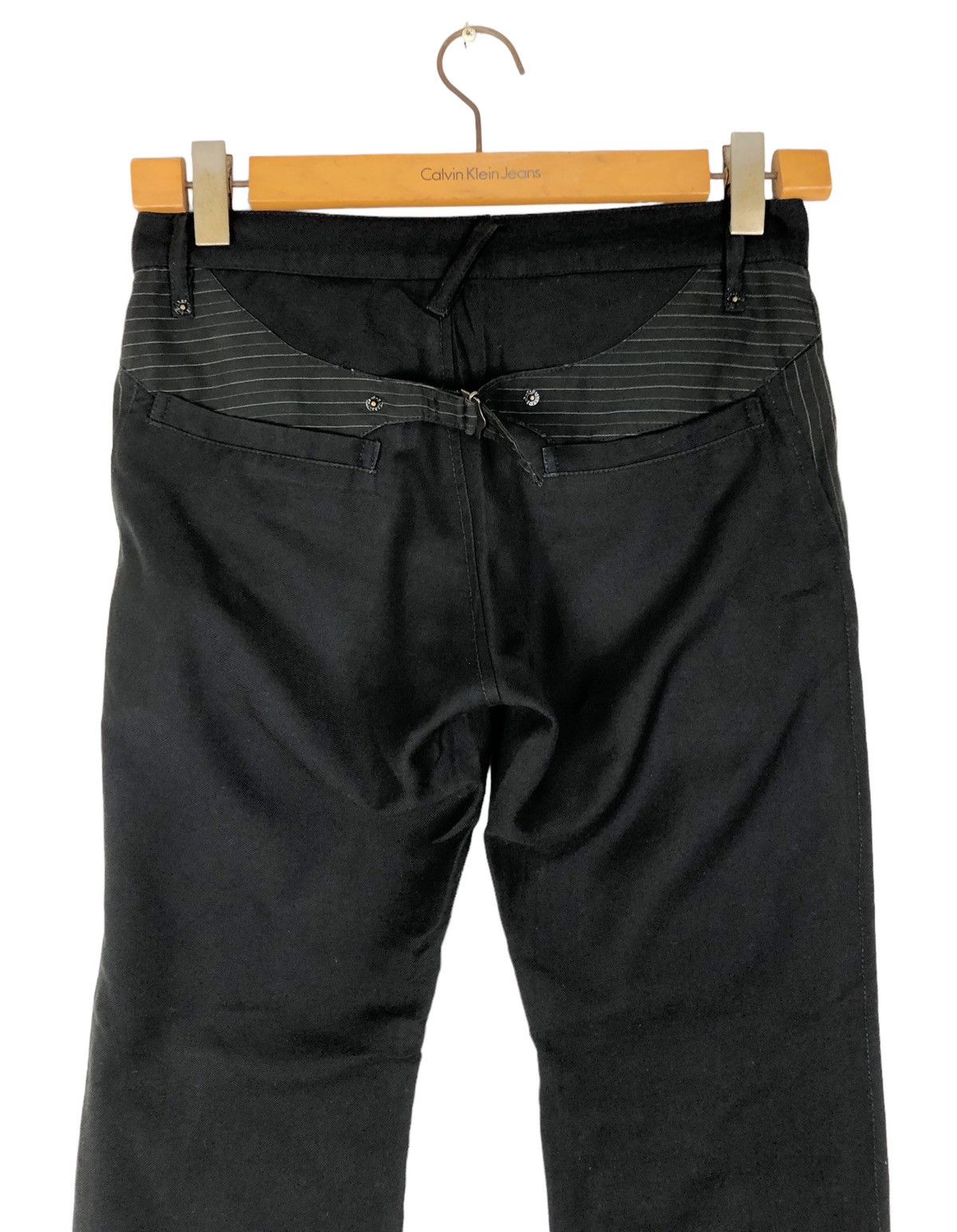 PPFM Japanese Brand PPFM Black Buckle Casual Pants Size US 30 / EU 46 - 7 Thumbnail