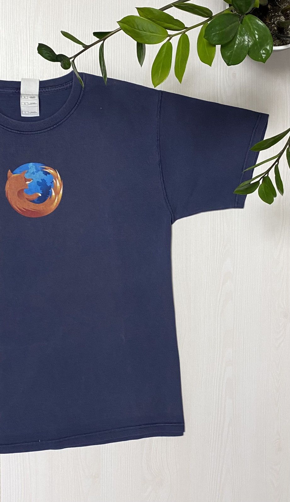 Apple × Microsoft × Vintage Vintage Mozilla Firefox Microsoft 2000s Apple T-shirt y2k Size US L / EU 52-54 / 3 - 4 Thumbnail