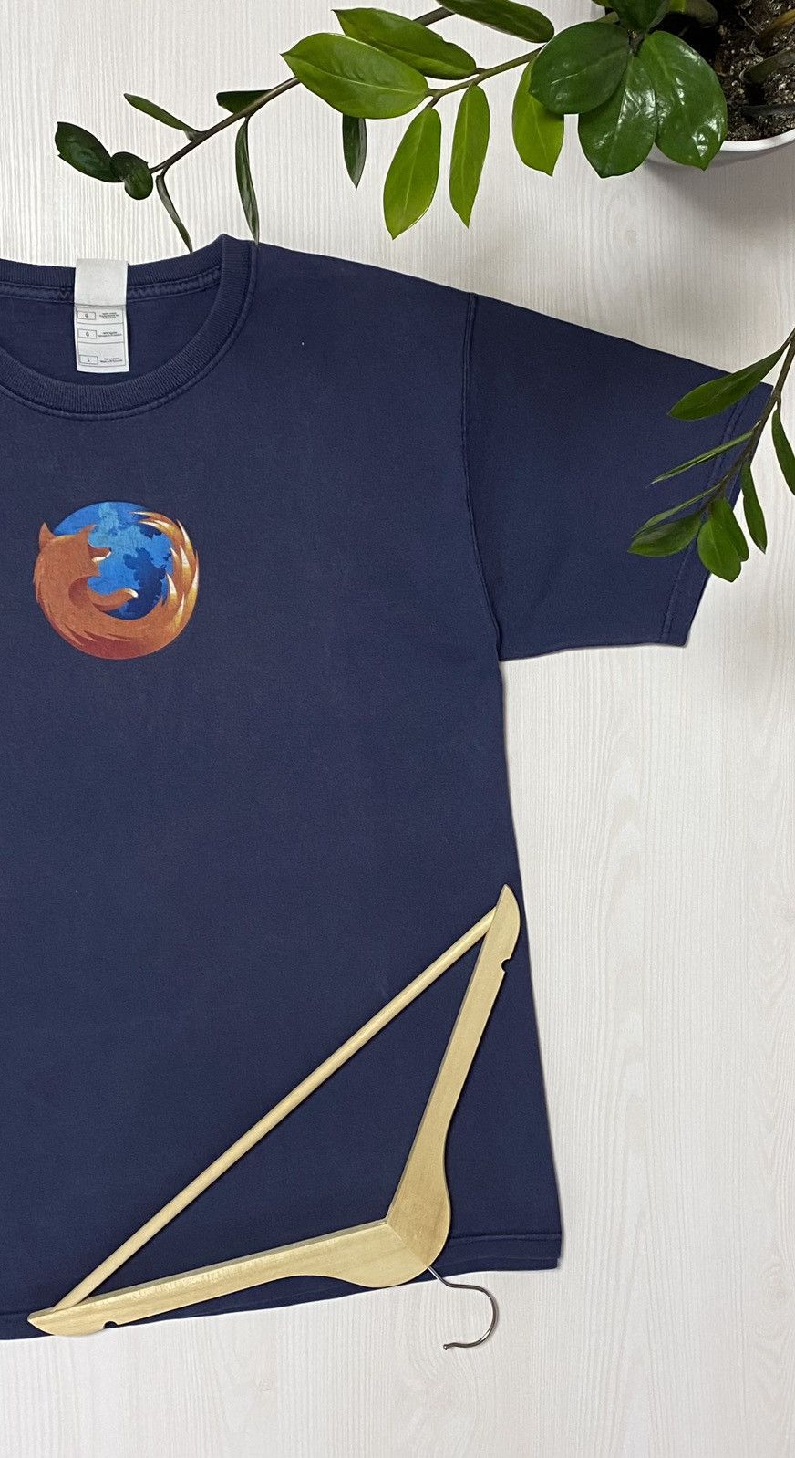 Apple × Microsoft × Vintage Vintage Mozilla Firefox Microsoft 2000s Apple T-shirt y2k Size US L / EU 52-54 / 3 - 1 Thumbnail