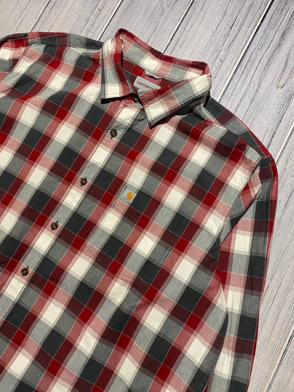 Carhartt Carhartt Shirt Button Up Long Sleeve Size US XXL / EU 58 / 5 - 2 Thumbnail