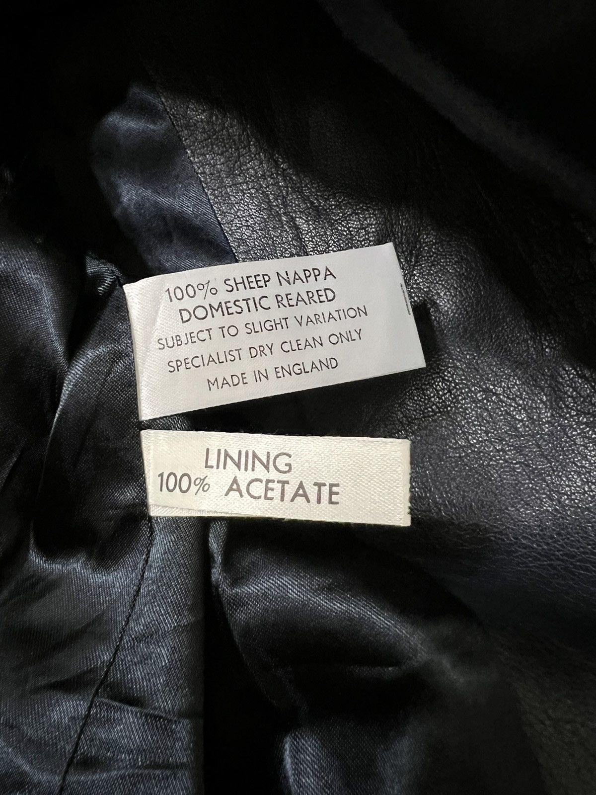 Casely-Hayford Joe Casely Hayford 🏴󠁧󠁢󠁥󠁮󠁧󠁿 Sheep Nappa Leather Jacket Size US S / EU 44-46 / 1 - 6 Thumbnail
