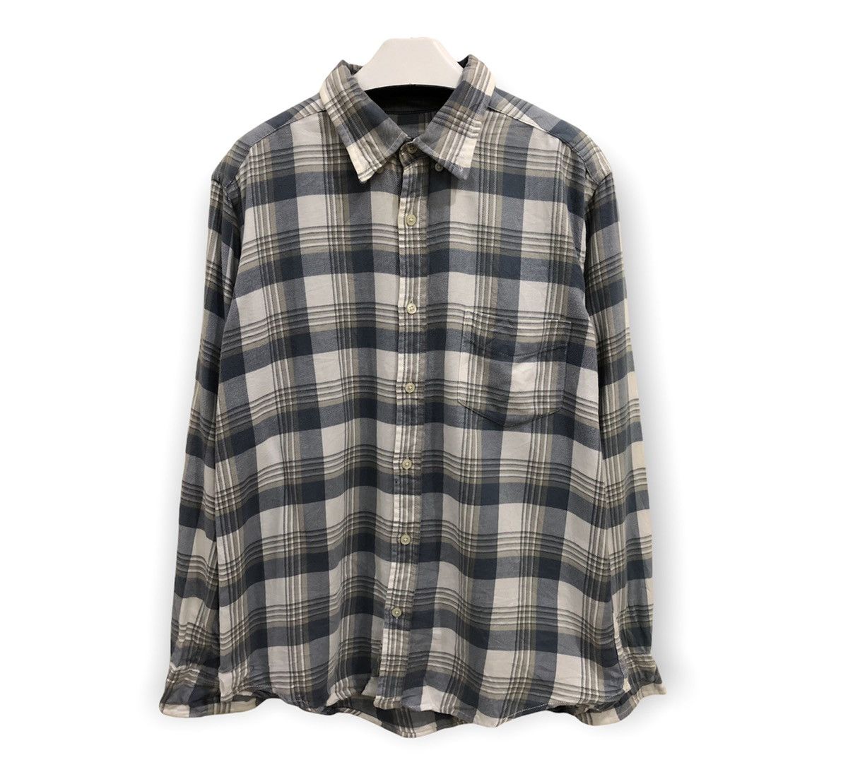 Japanese Brand Japanese Brand Goodday Plaid tartan Flannel Shirt 👕 Size US M / EU 48-50 / 2 - 1 Thumbnail