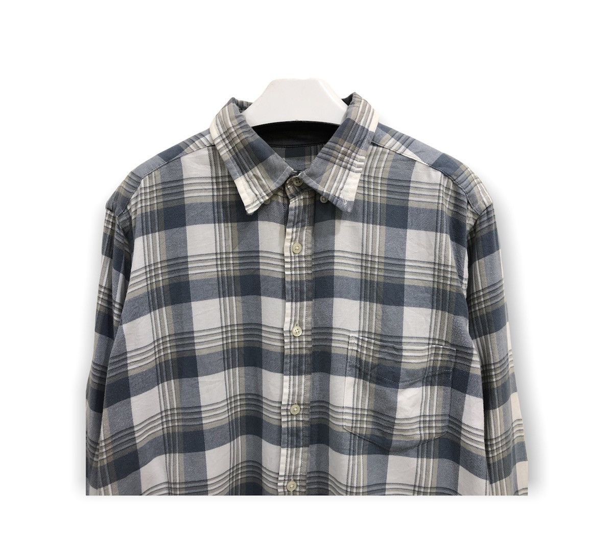 Japanese Brand Japanese Brand Goodday Plaid tartan Flannel Shirt 👕 Size US M / EU 48-50 / 2 - 3 Thumbnail