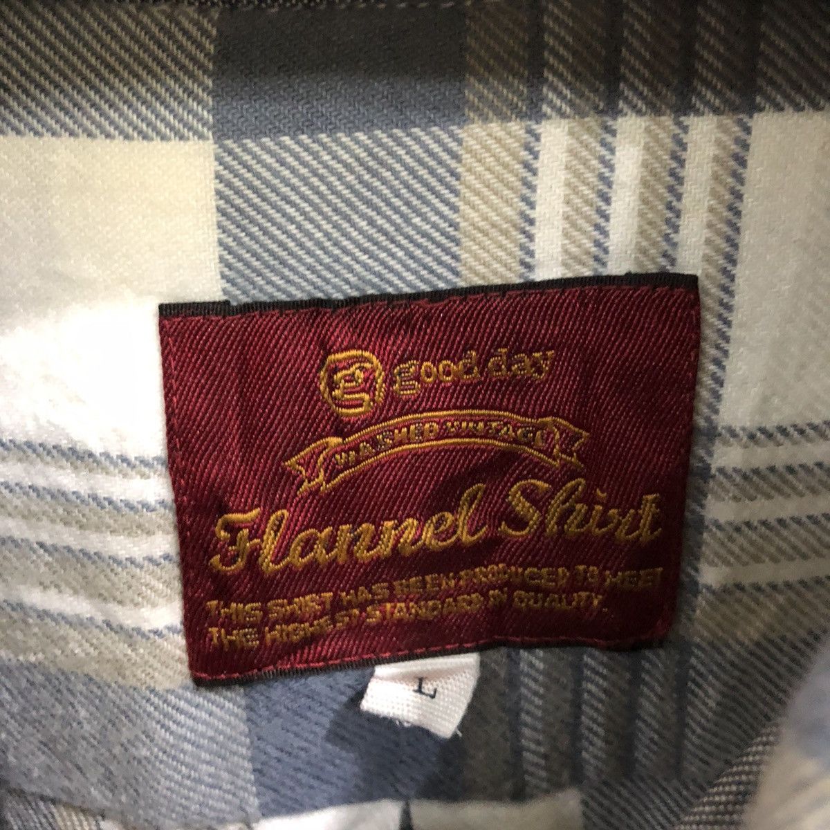 Japanese Brand Japanese Brand Goodday Plaid tartan Flannel Shirt 👕 Size US M / EU 48-50 / 2 - 4 Thumbnail