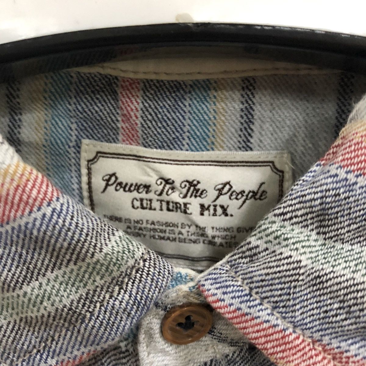 Flannel Japanese Brand Culture Mix Striped Design Flannel Shirt 👕 Size US S / EU 44-46 / 1 - 4 Thumbnail