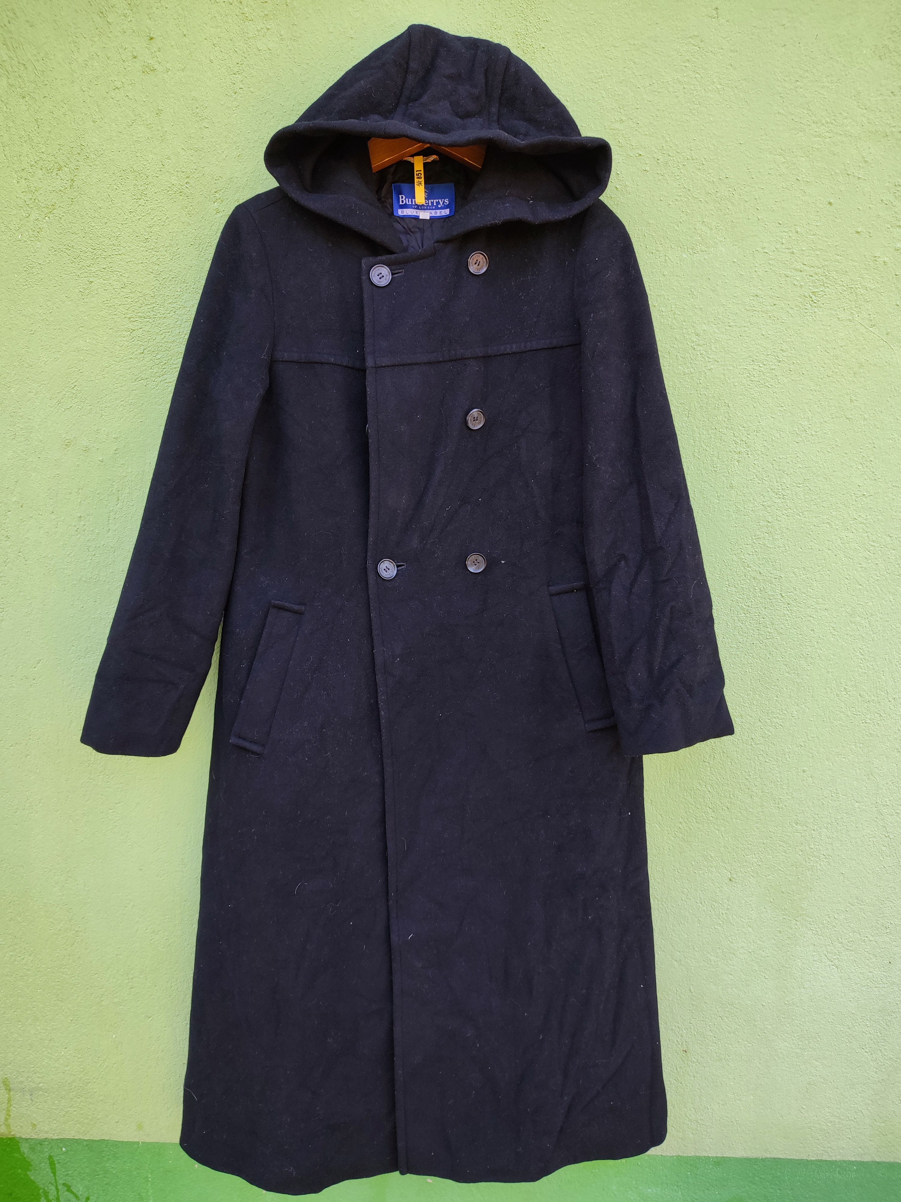 🔴sales for all items🔥Burberry wool Long jacket/ blue label