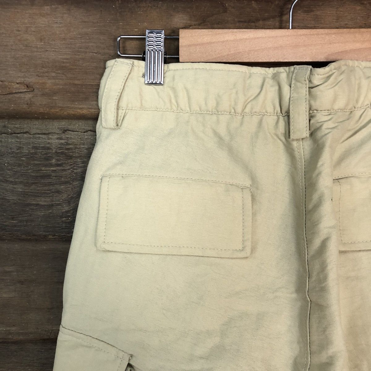 Japanese Brand BG Cream track snow multipocket Pants #3983 Size 26" / US 2 / IT 38 - 15 Thumbnail