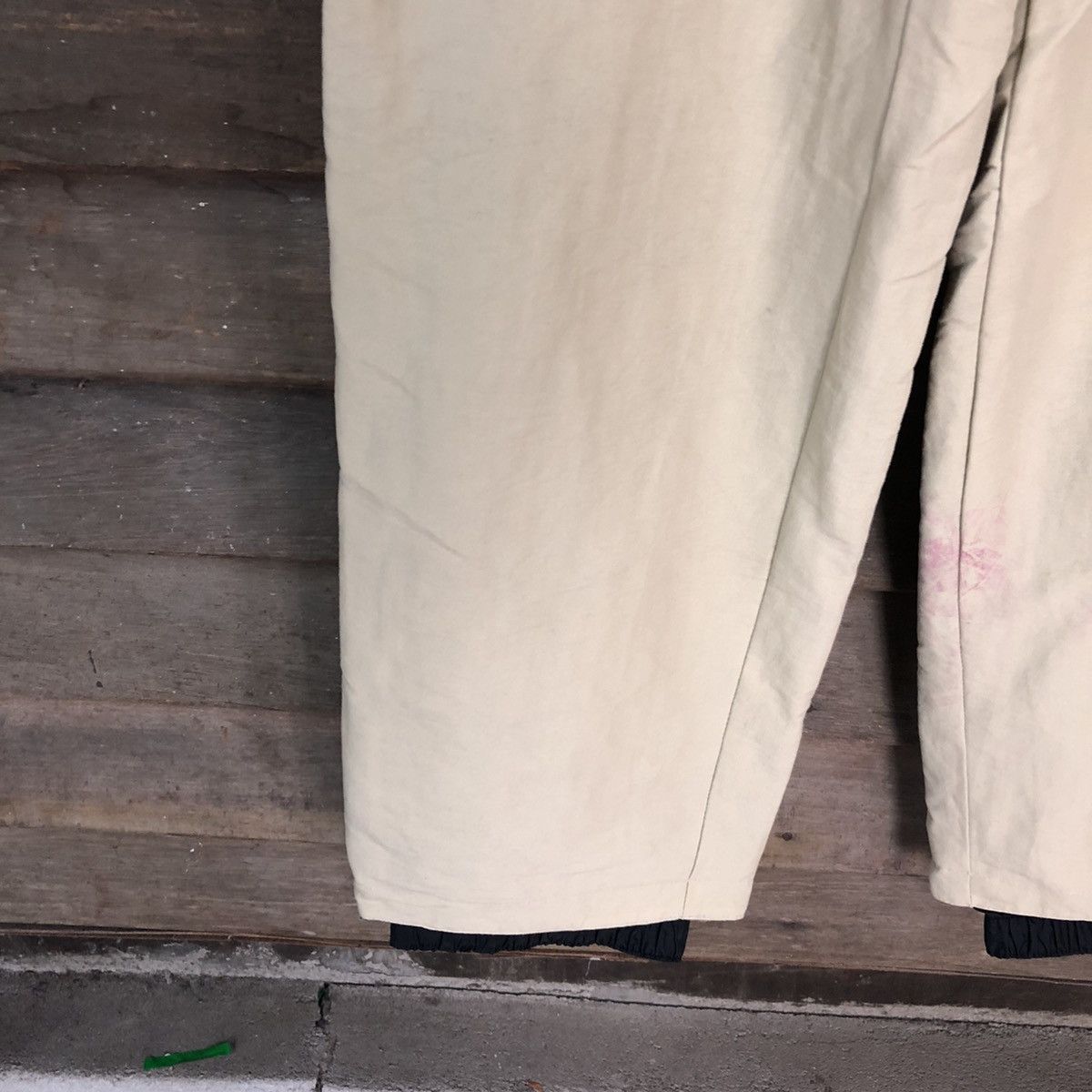 Japanese Brand BG Cream track snow multipocket Pants #3983 Size 26" / US 2 / IT 38 - 8 Thumbnail