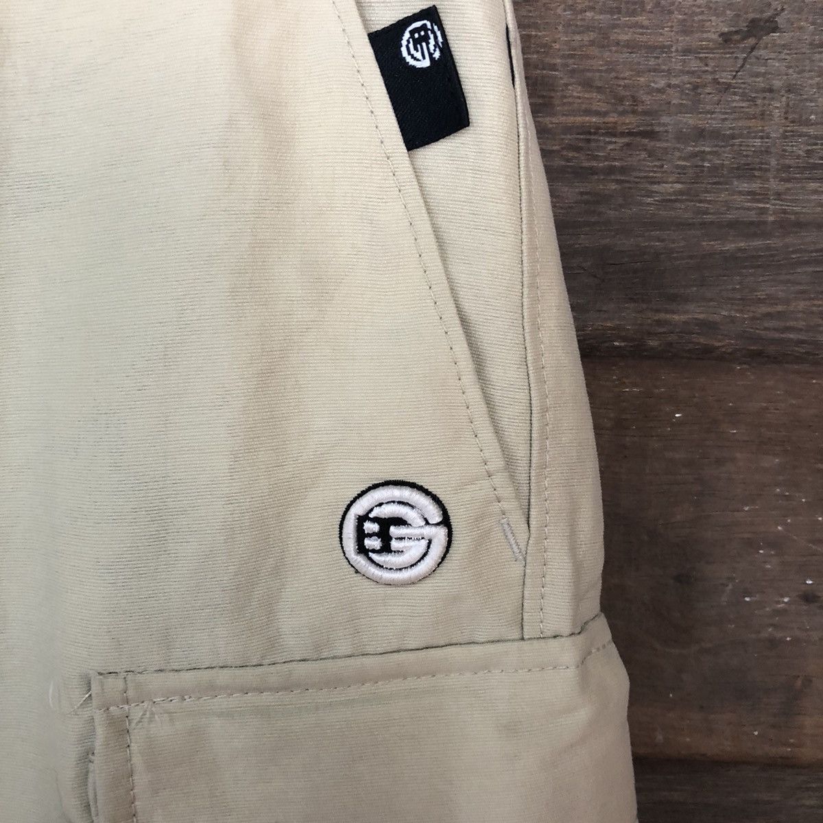 Japanese Brand BG Cream track snow multipocket Pants #3983 Size 26" / US 2 / IT 38 - 10 Thumbnail