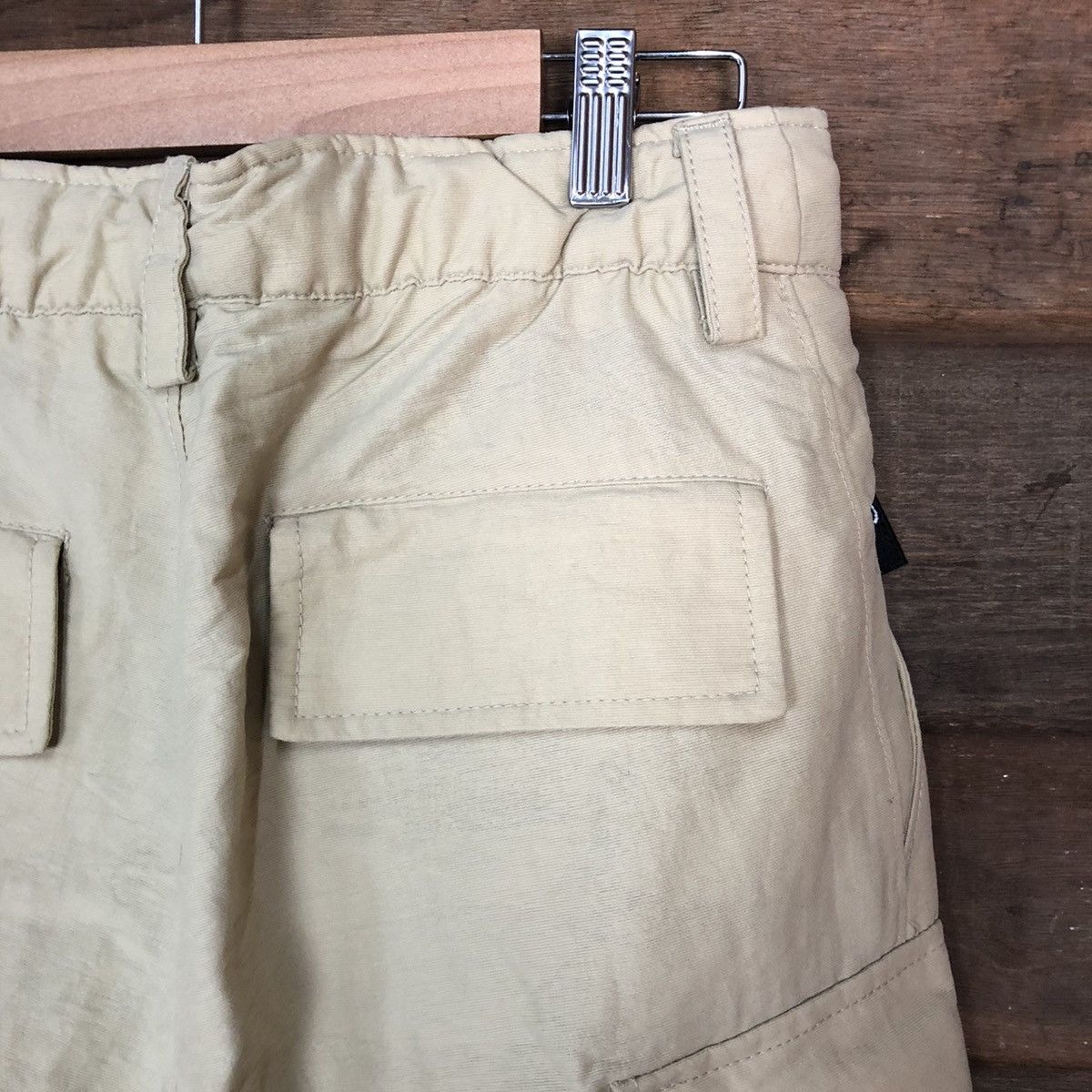 Japanese Brand BG Cream track snow multipocket Pants #3983 Size 26" / US 2 / IT 38 - 16 Thumbnail